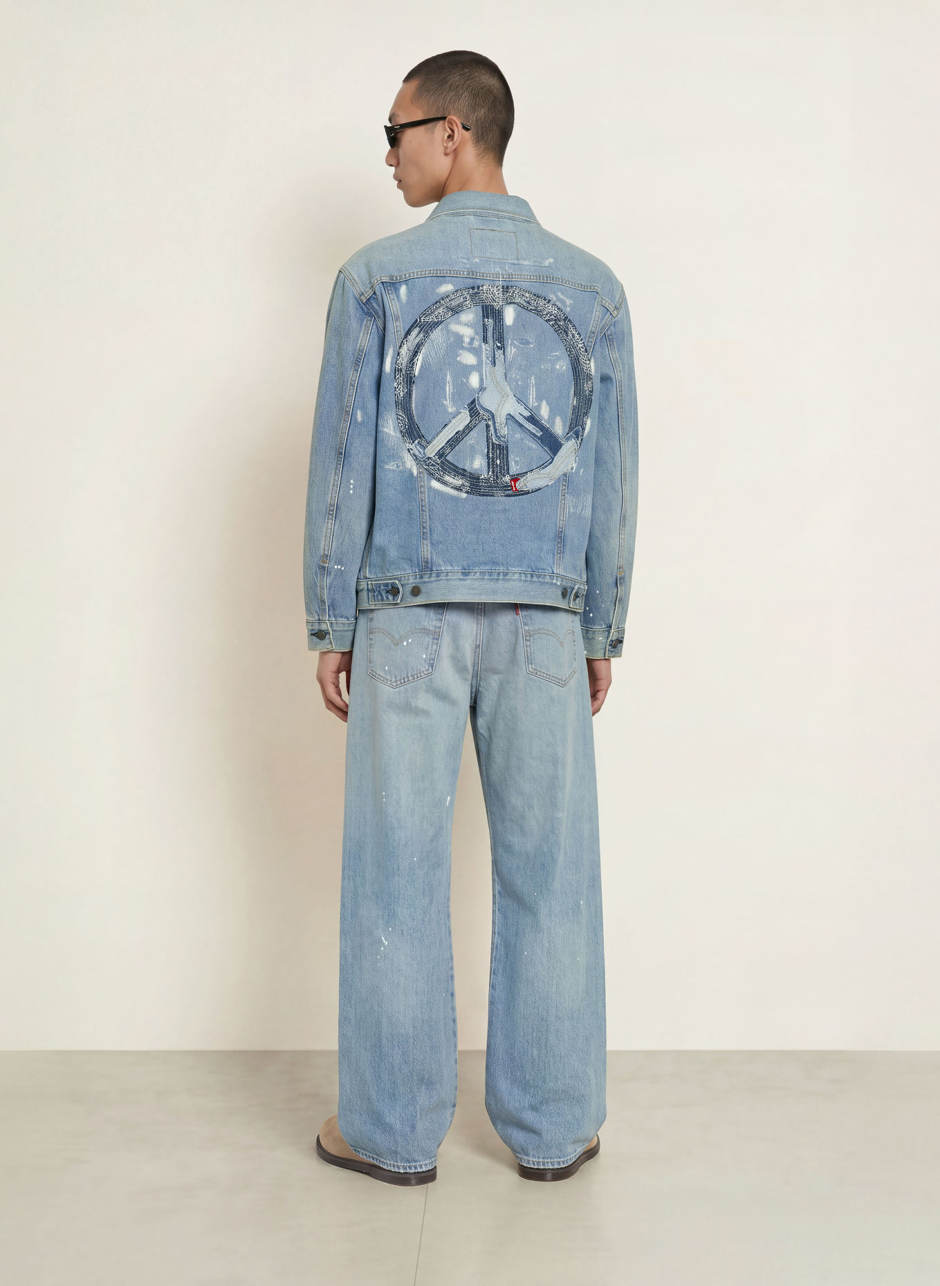 Levi's® Jeansjacka RELAXED FIT TRUCKER: 28 Med Indigo - Worn In