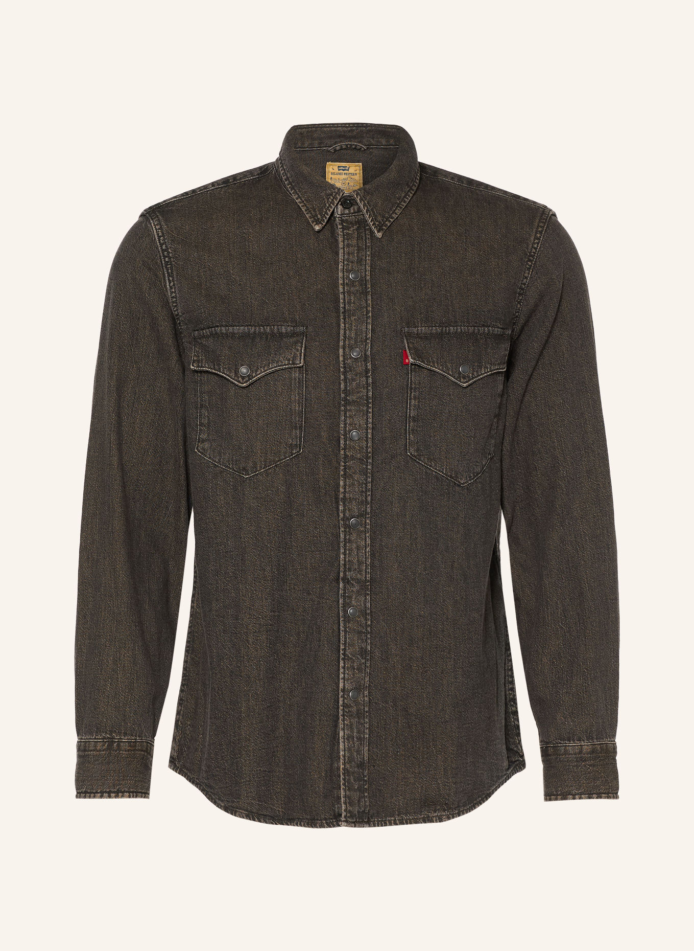 Levi's® Jeanshemd WESTERN Relaxed Fit: BRAUN