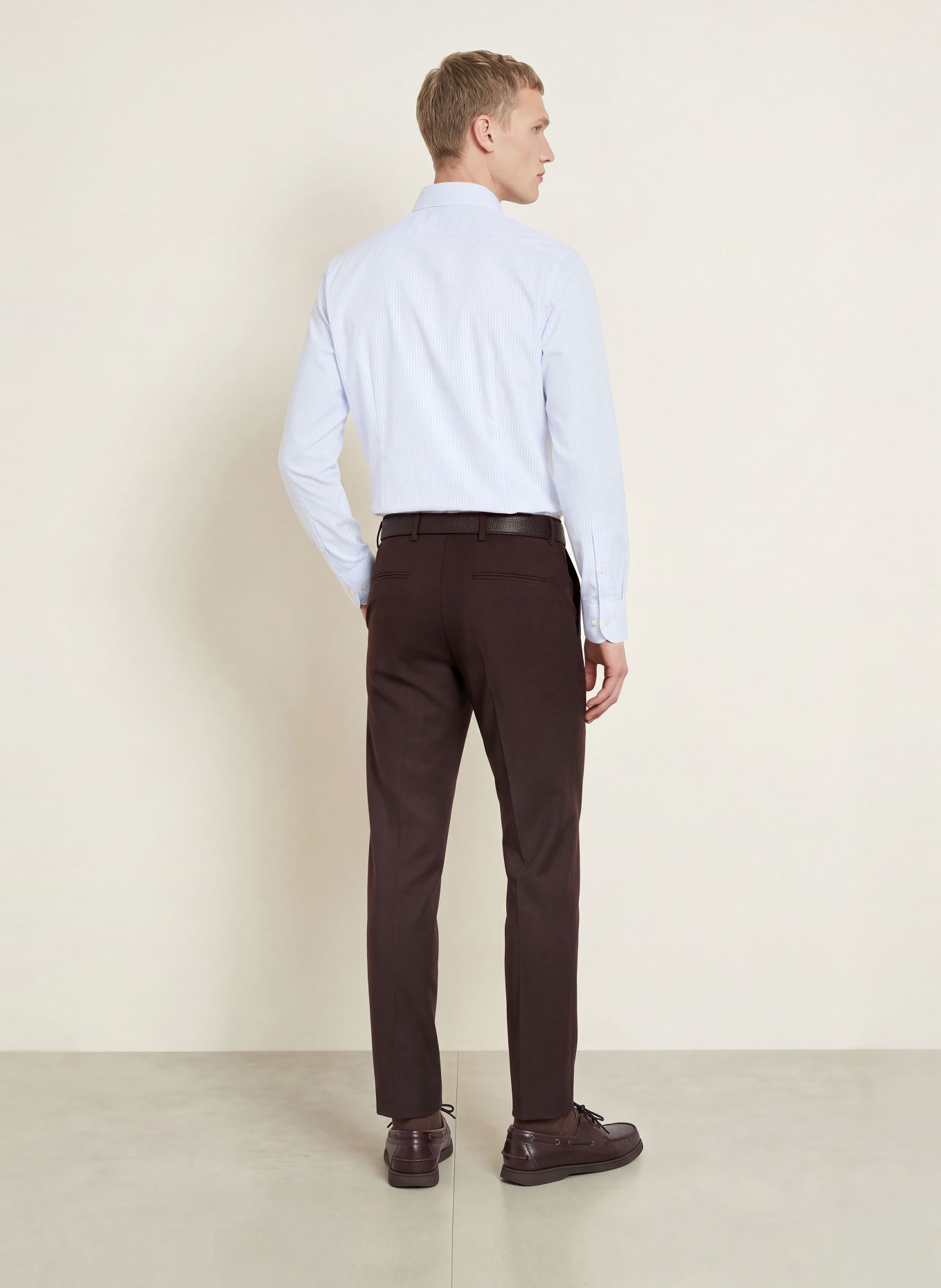 OLYMP SIGNATURE Hemd Signature tailored fit: WEISS / BLAU