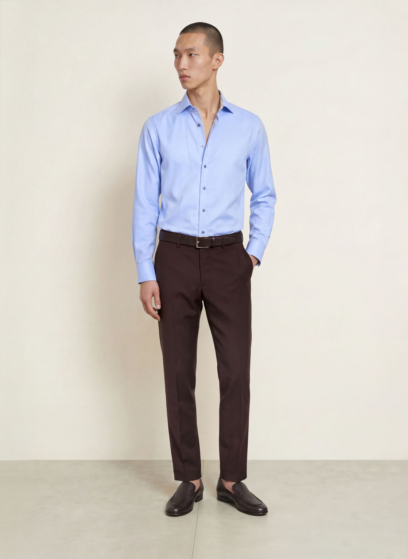 OLYMP SIGNATURE Hemd SIGNATURE tailored fit: HELLBLAU