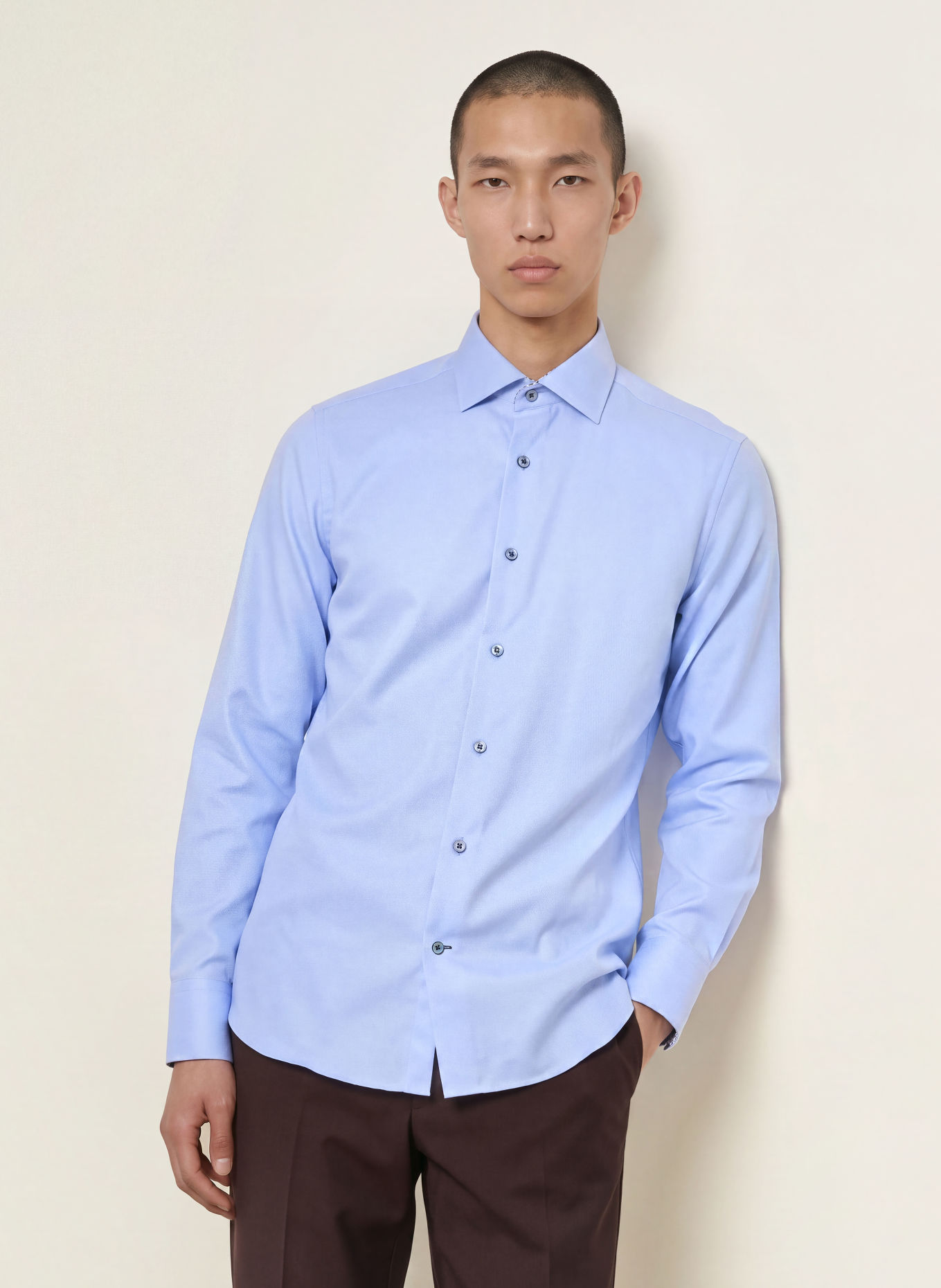 OLYMP SIGNATURE Hemd SIGNATURE tailored fit: HELLBLAU
