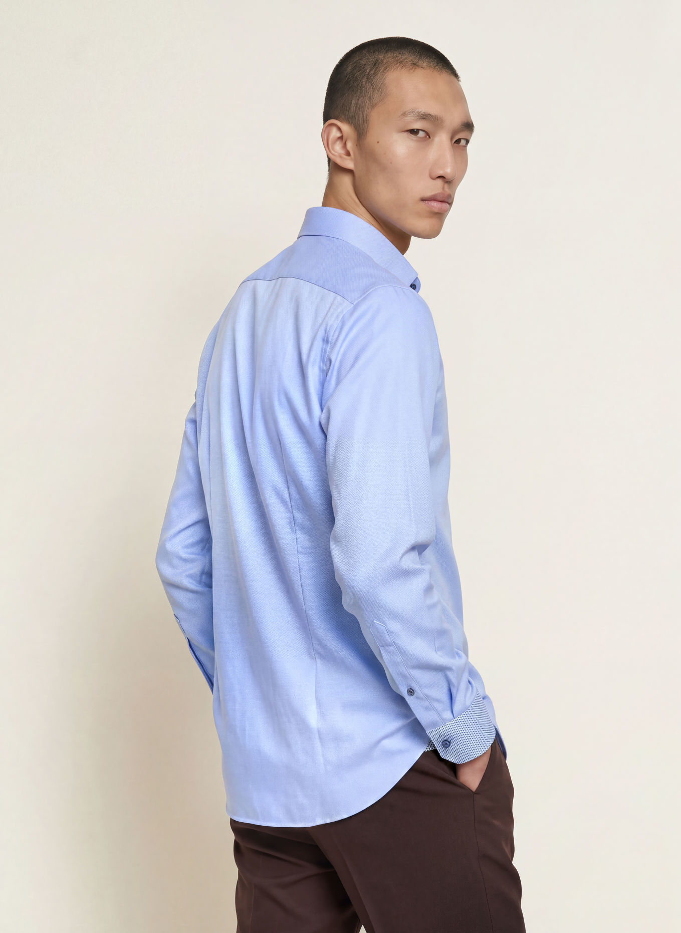 OLYMP SIGNATURE Hemd SIGNATURE tailored fit: HELLBLAU