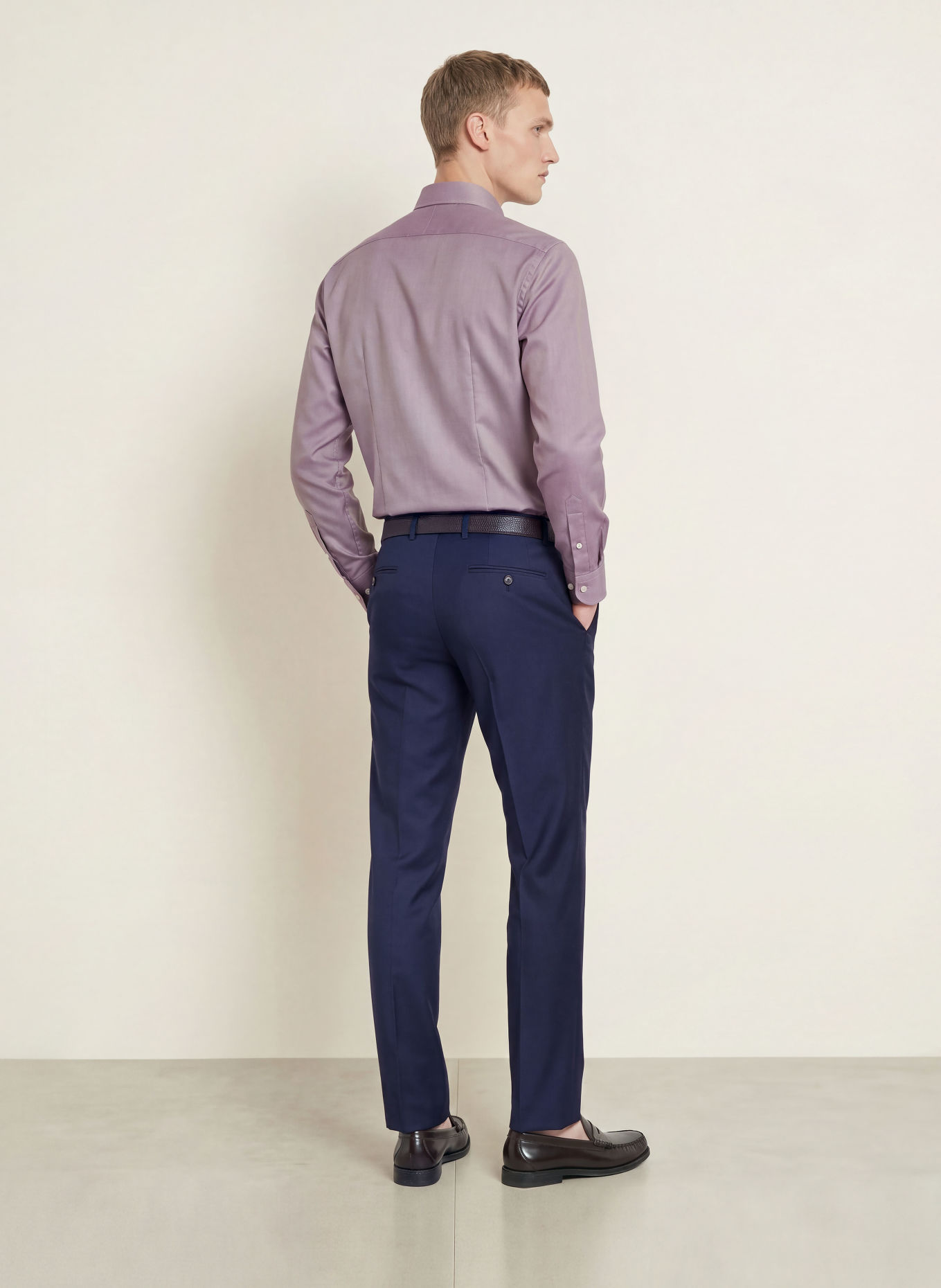 OLYMP SIGNATURE Hemd Signature tailored fit: DUNKELROT