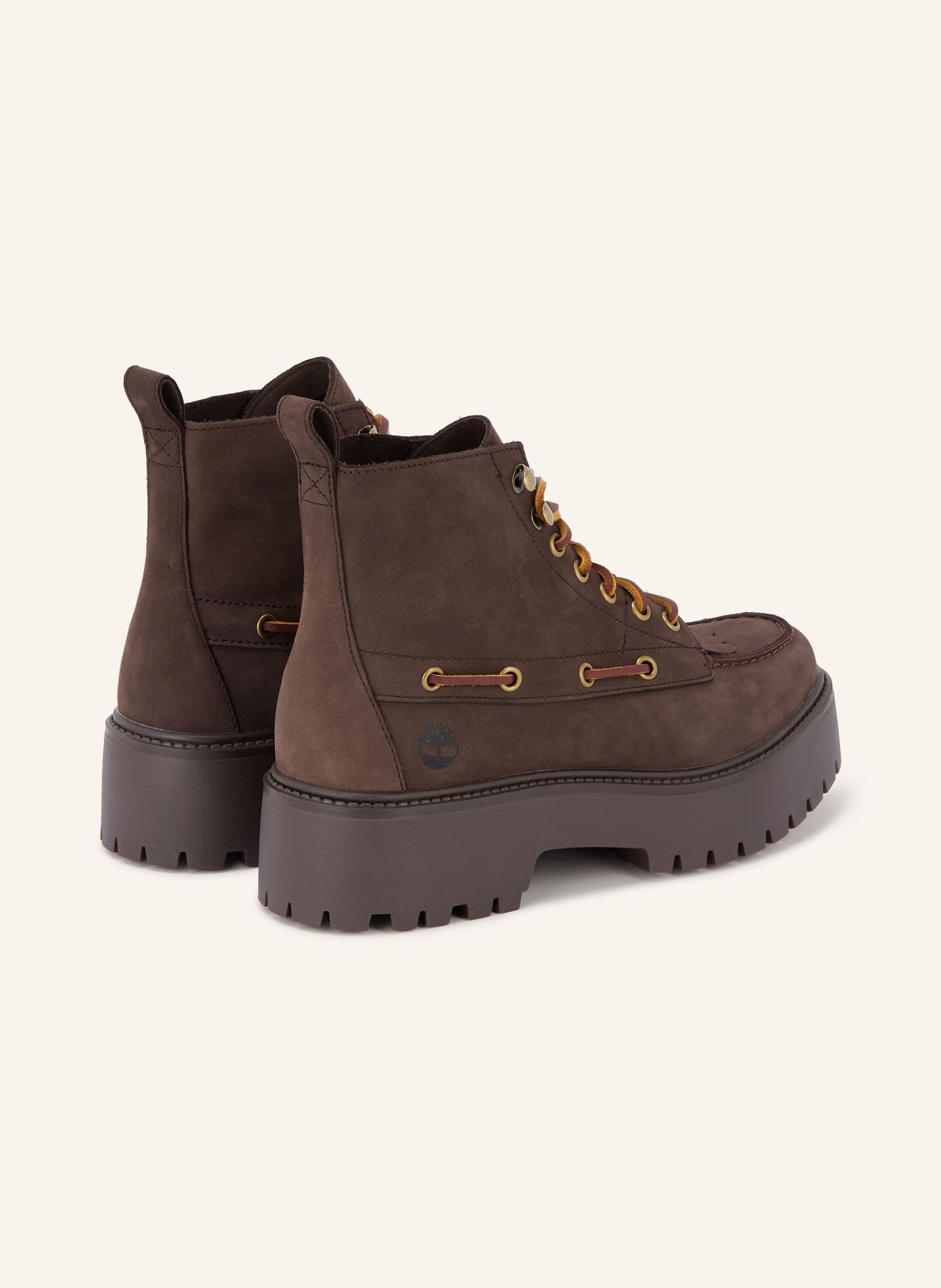 Timberland STONE STREET Lace-up boots: DARK BROWN