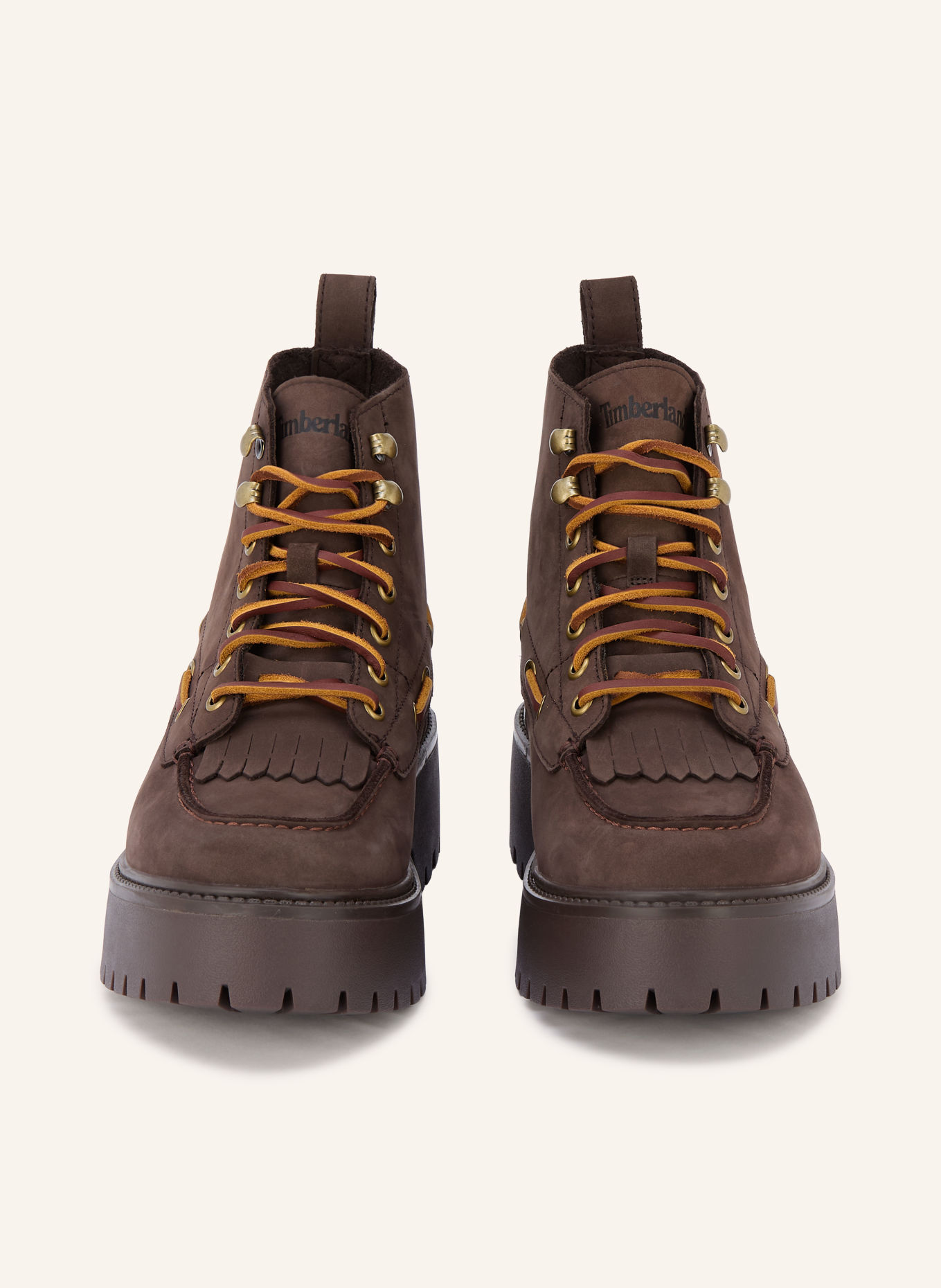 Timberland STONE STREET Lace-up boots: DARK BROWN
