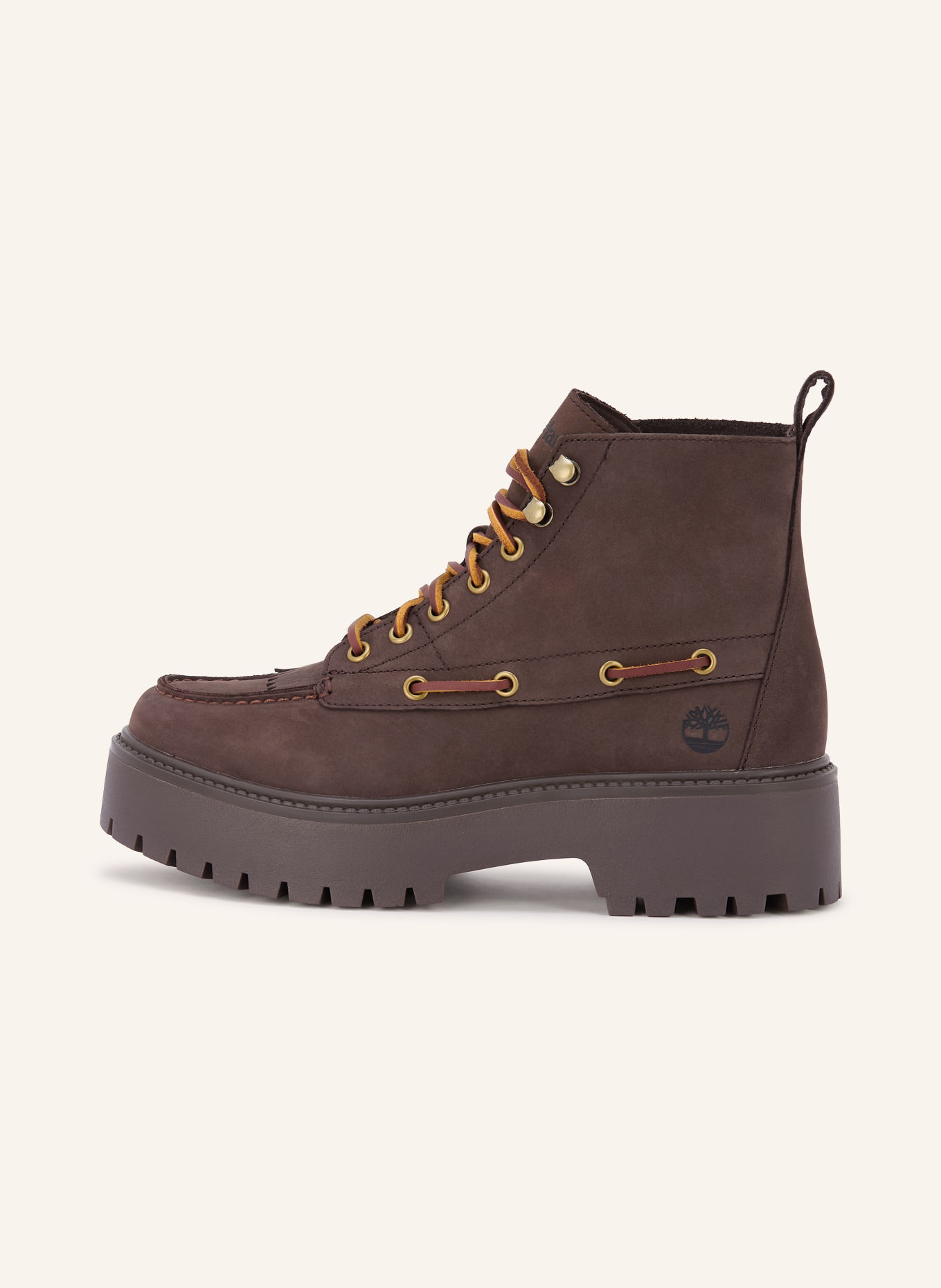 Timberland STONE STREET Lace-up boots: DARK BROWN