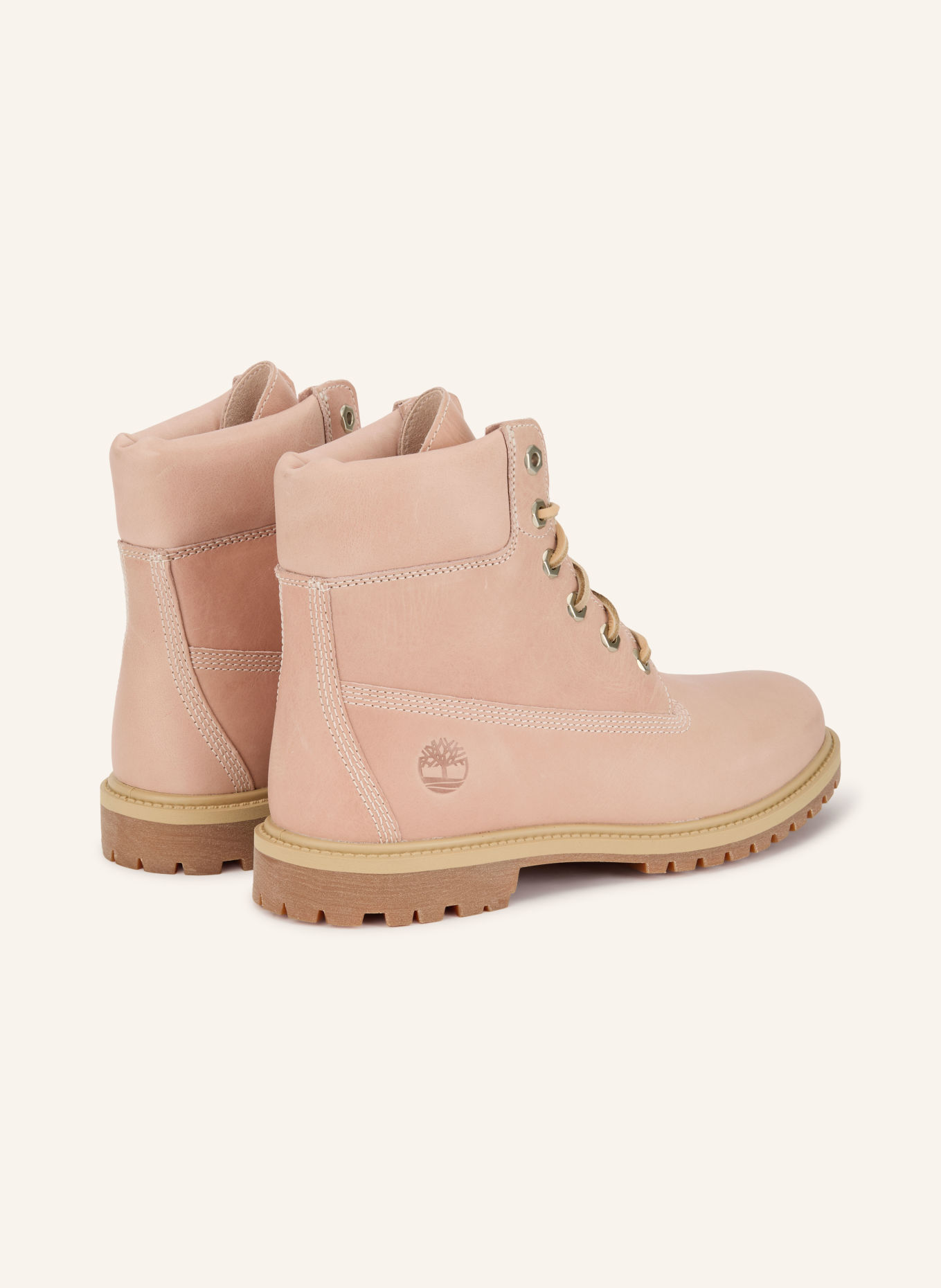 Timberland PREMIUM 6-INCH Lace-up boots: ROSE / SILVER