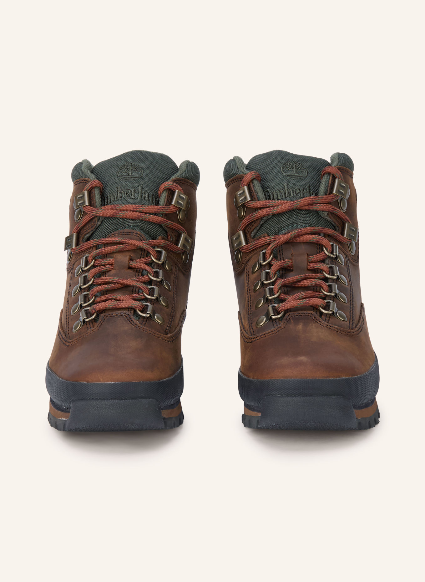 Timberland Schnürboots EURO HIKER: DUNKELBRAUN / GRÜN