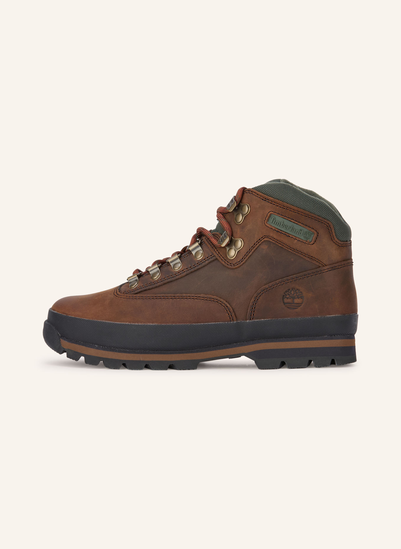Timberland Schnürboots EURO HIKER: DUNKELBRAUN / GRÜN