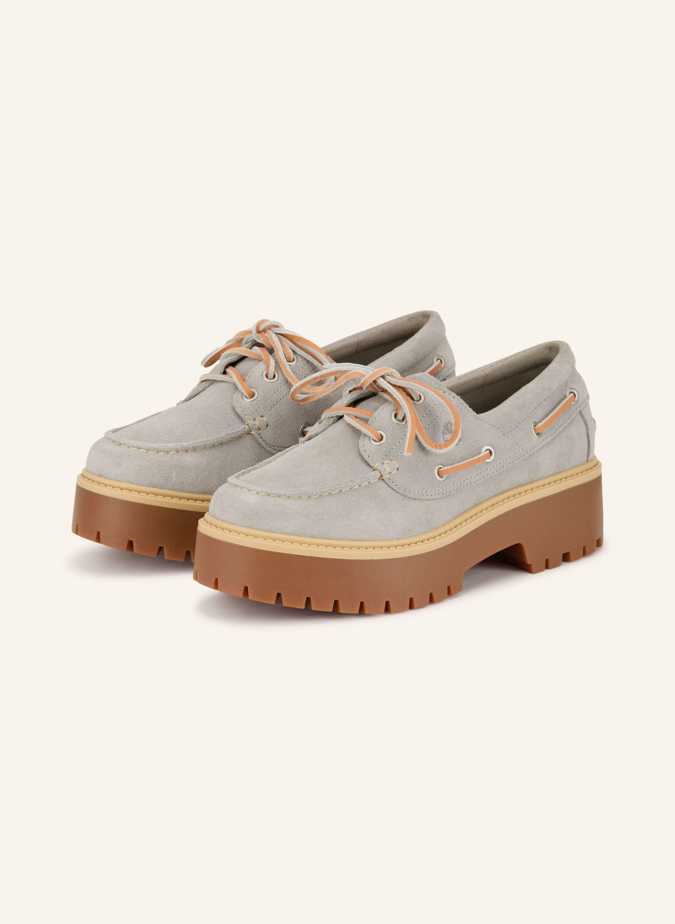Timberland Pantofi de barcă STONE STREET: GRI