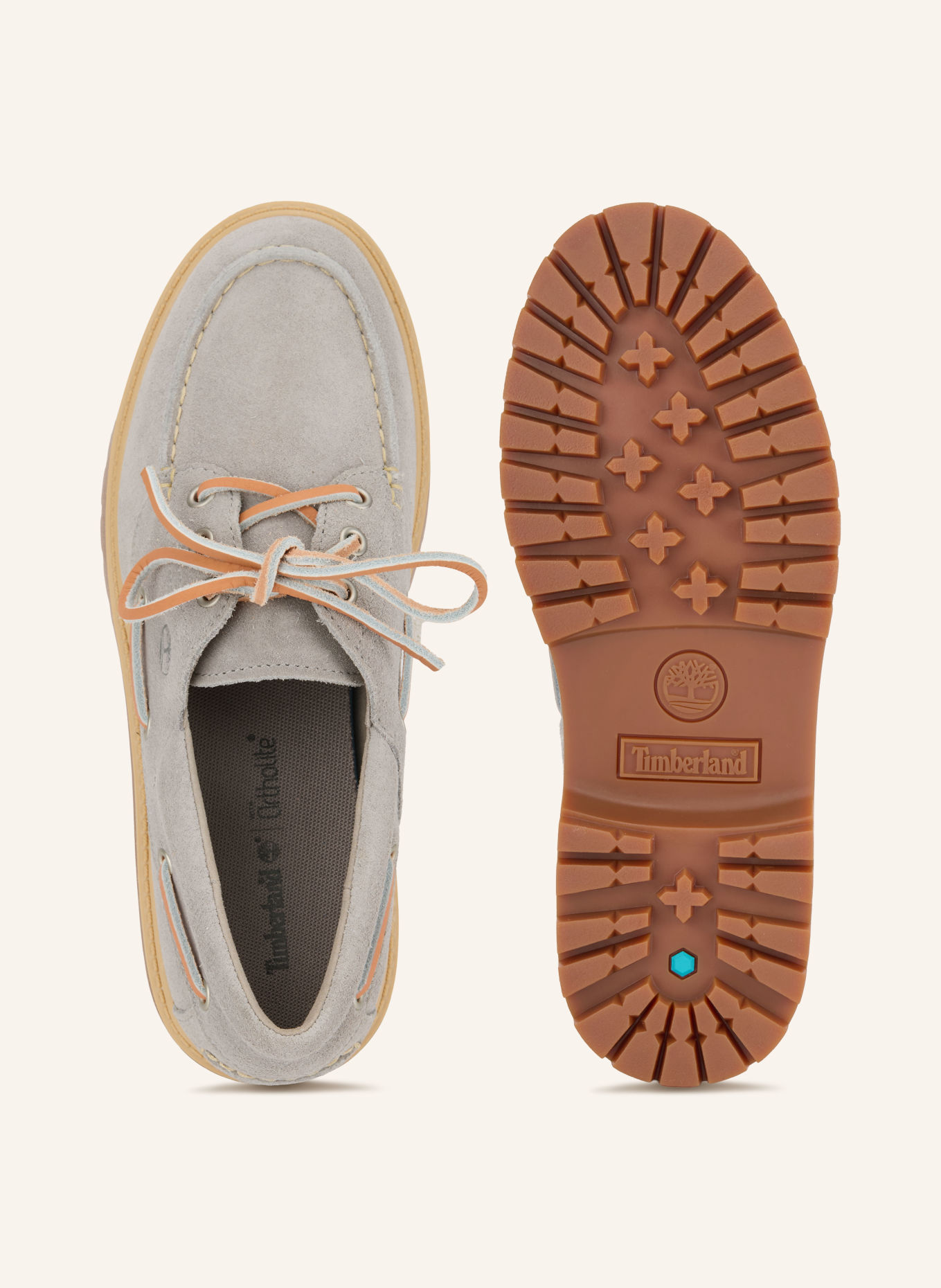Timberland Pantofi de barcă STONE STREET: GRI