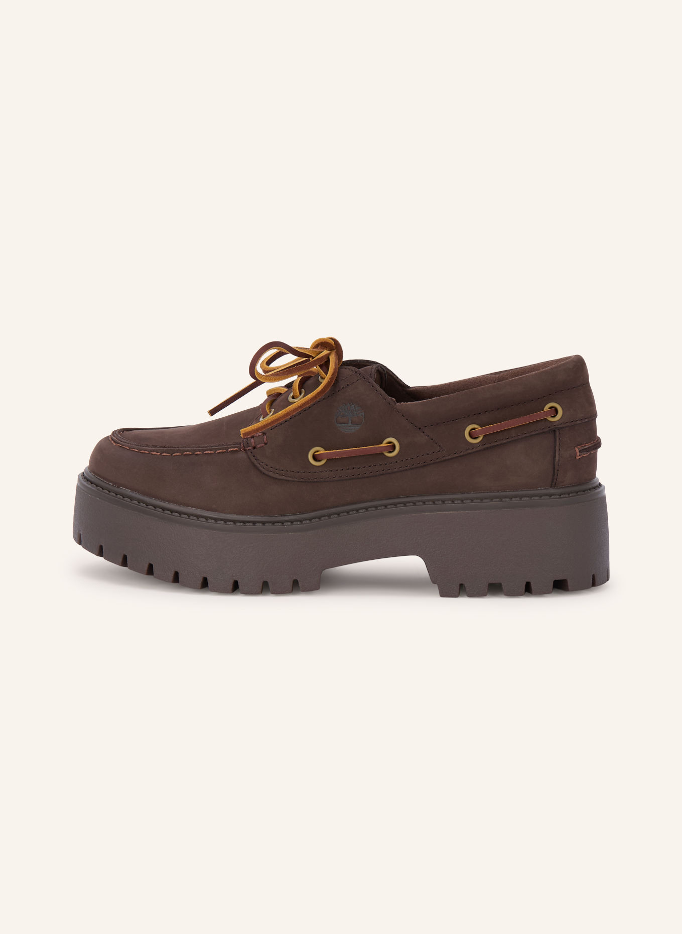 Timberland Chaussures bateau STONE STREET: MARRON FONCÉ