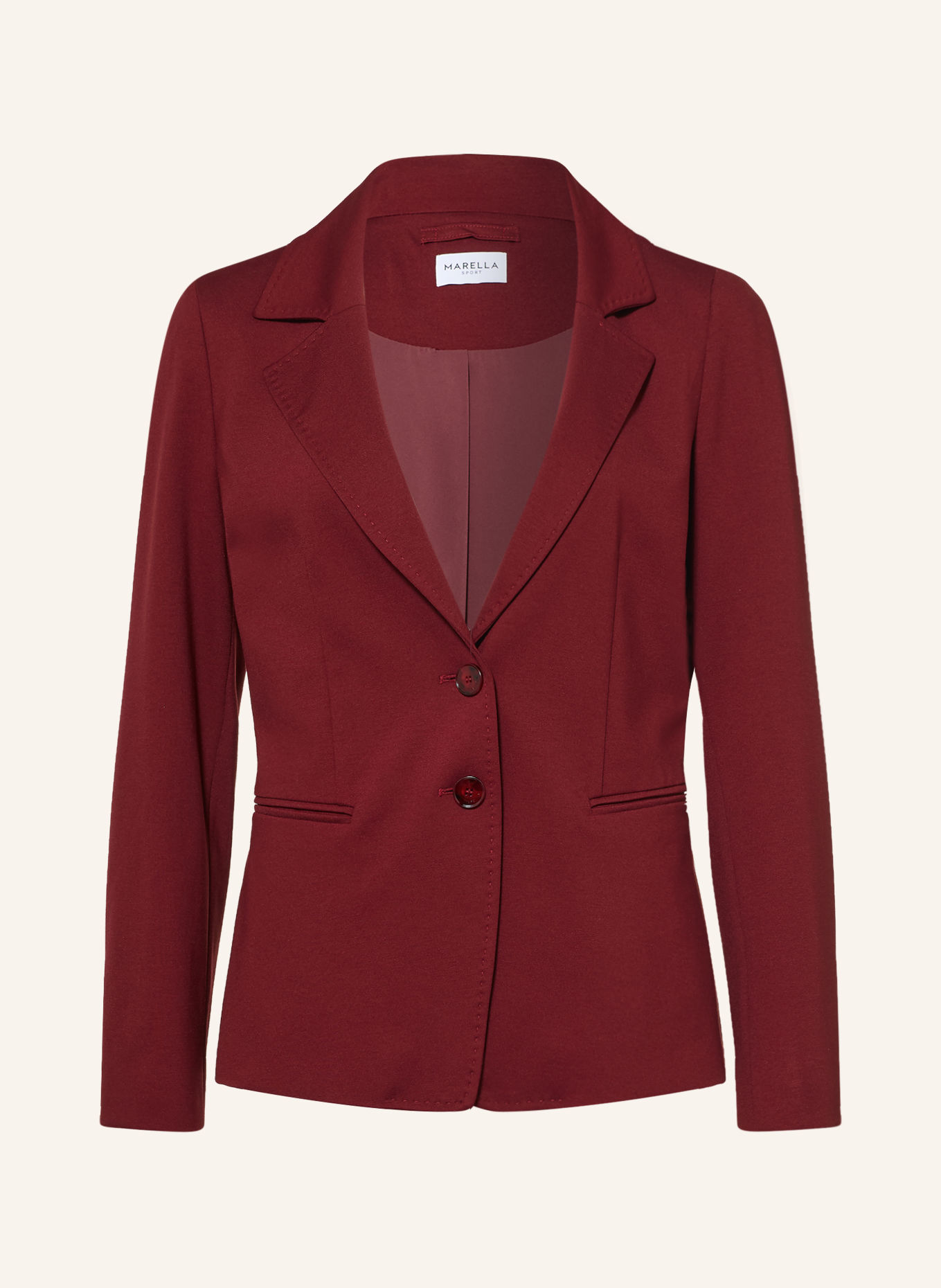MARELLA Blazer SGOMMOSO: DONKERROOD