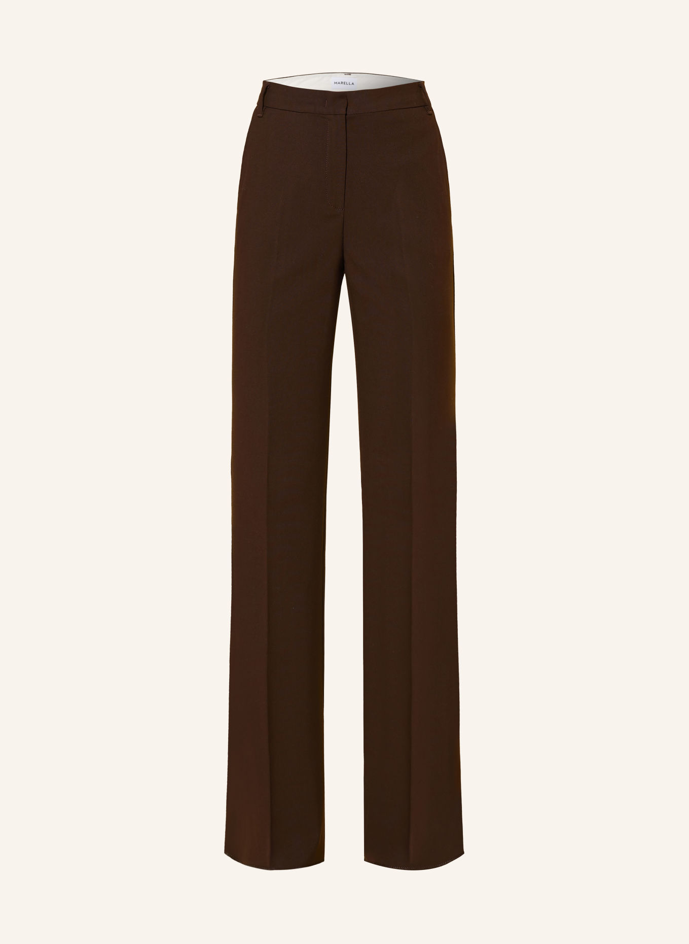 MARELLA Marlenehose: DUNKELBRAUN