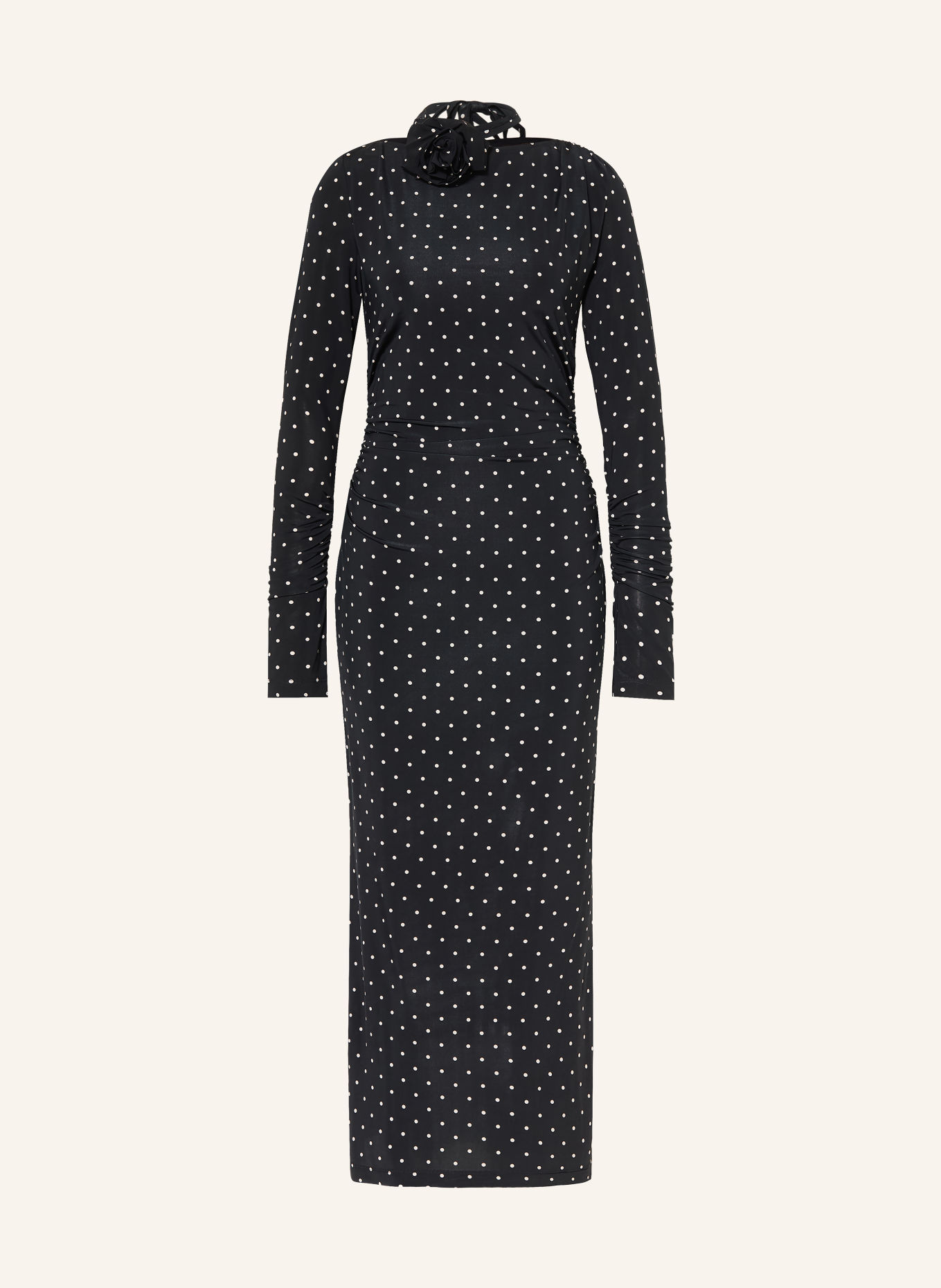 MARELLA Jerseykleid MLLGUGLIA: SCHWARZ / WEISS