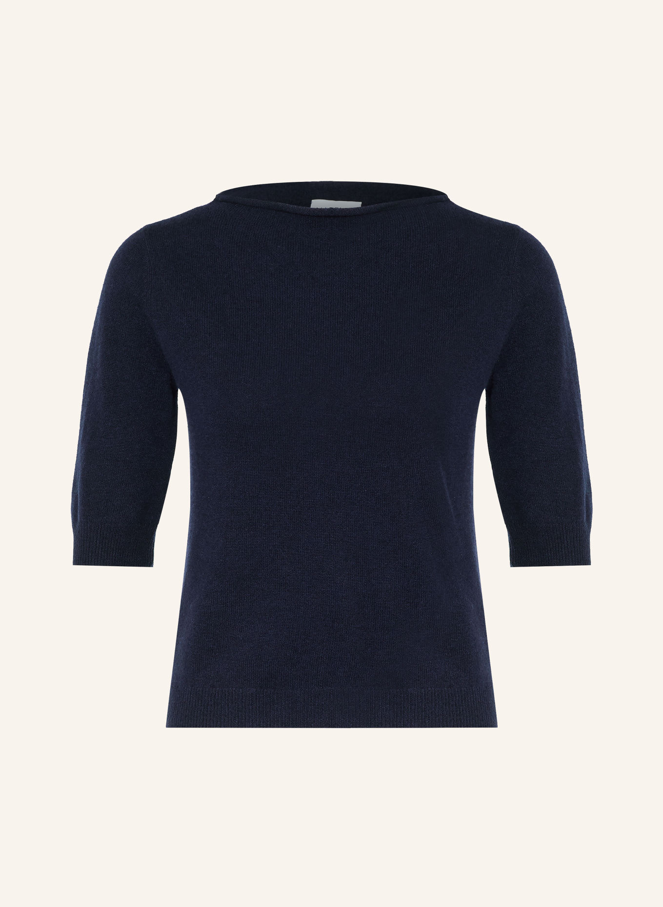 MARELLA Cashmere-Pullover mit 3/4-Arm: DUNKELBLAU
