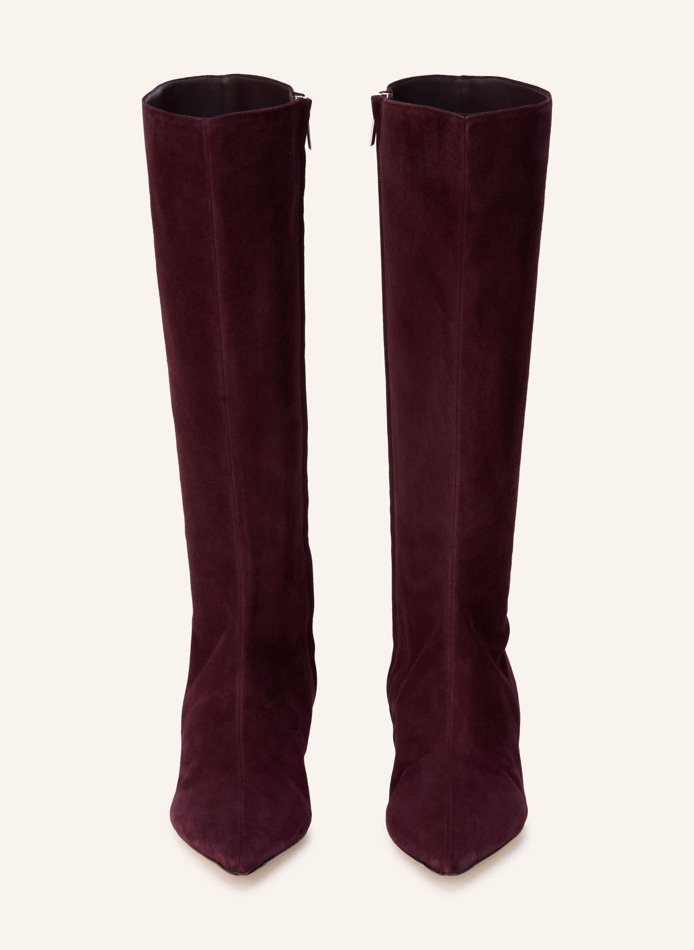 JIMMY CHOO Stiefel AMIS 35: DUNKELROT