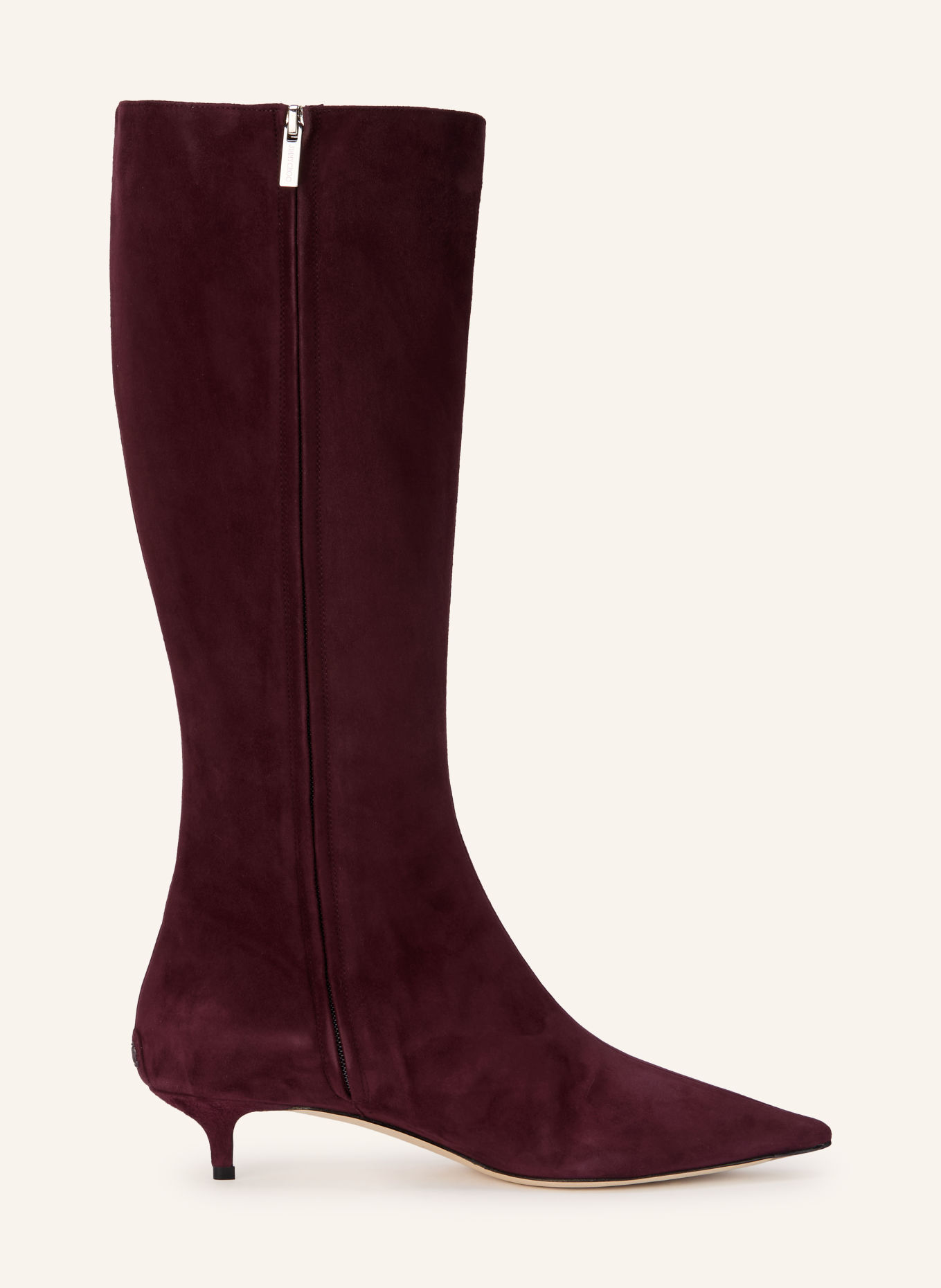 JIMMY CHOO Stiefel AMIS 35: DUNKELROT