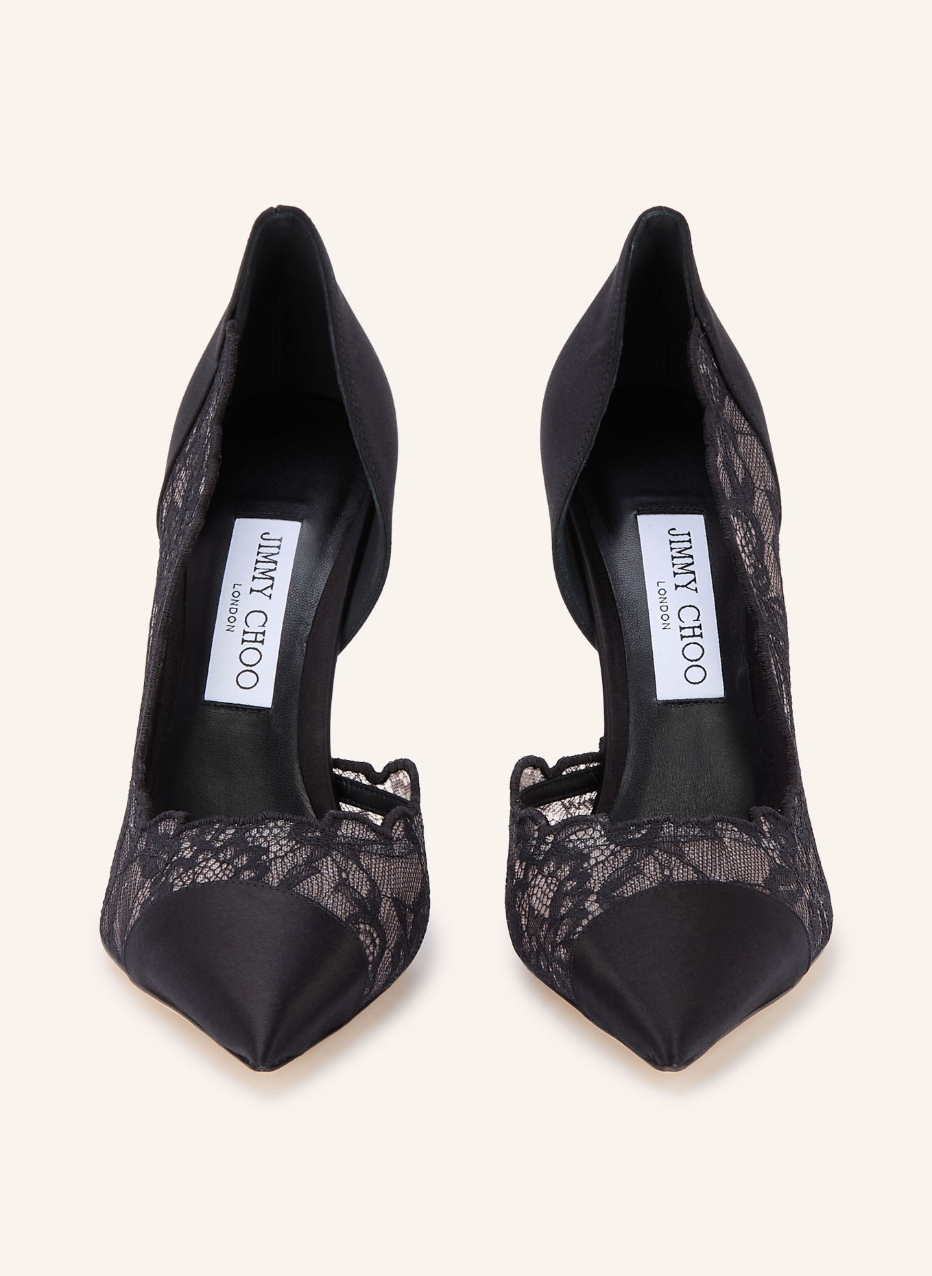 JIMMY CHOO Pumps BRIGITTE 100: SVART