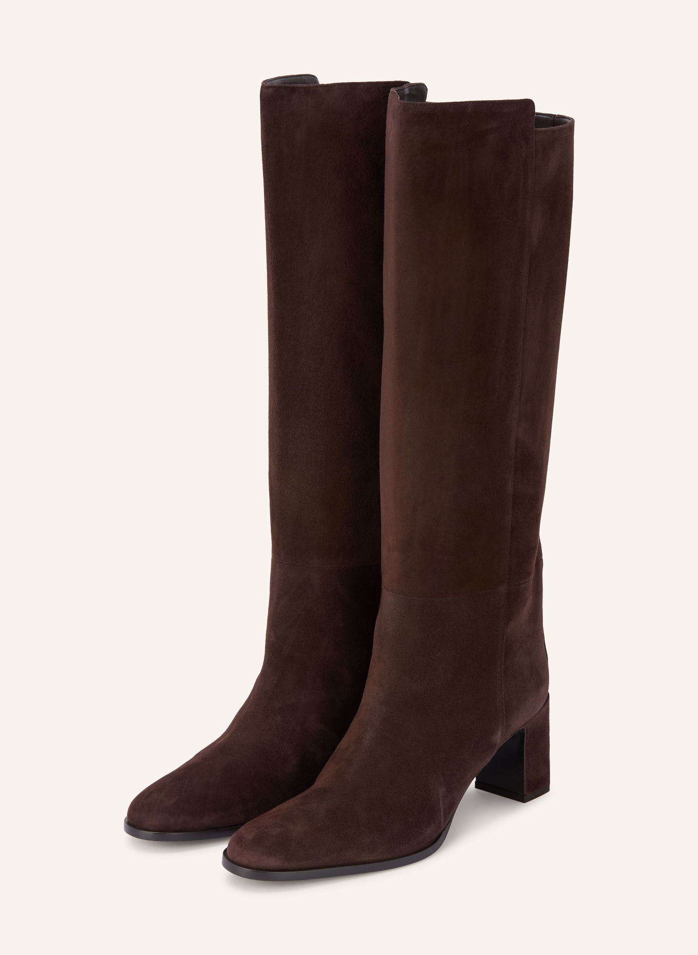 JIMMY CHOO CALY 65 Boots: DARK BROWN