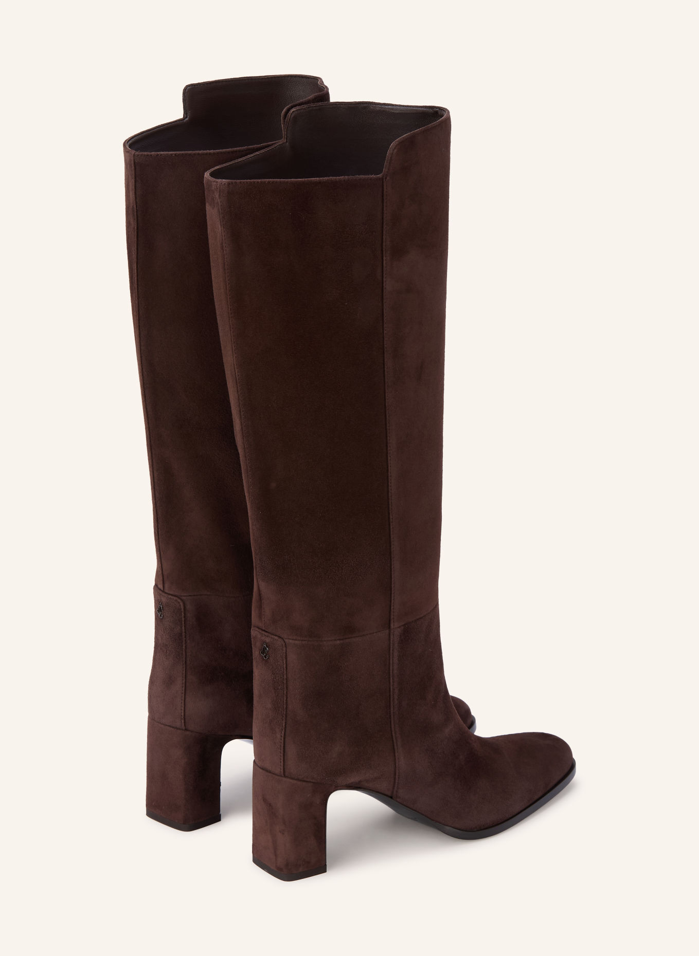 JIMMY CHOO CALY 65 Boots: DARK BROWN
