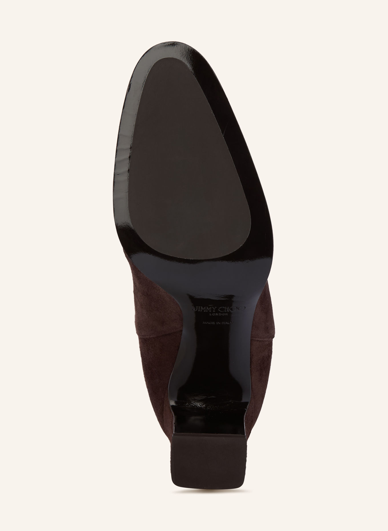 JIMMY CHOO CALY 65 Boots: DARK BROWN