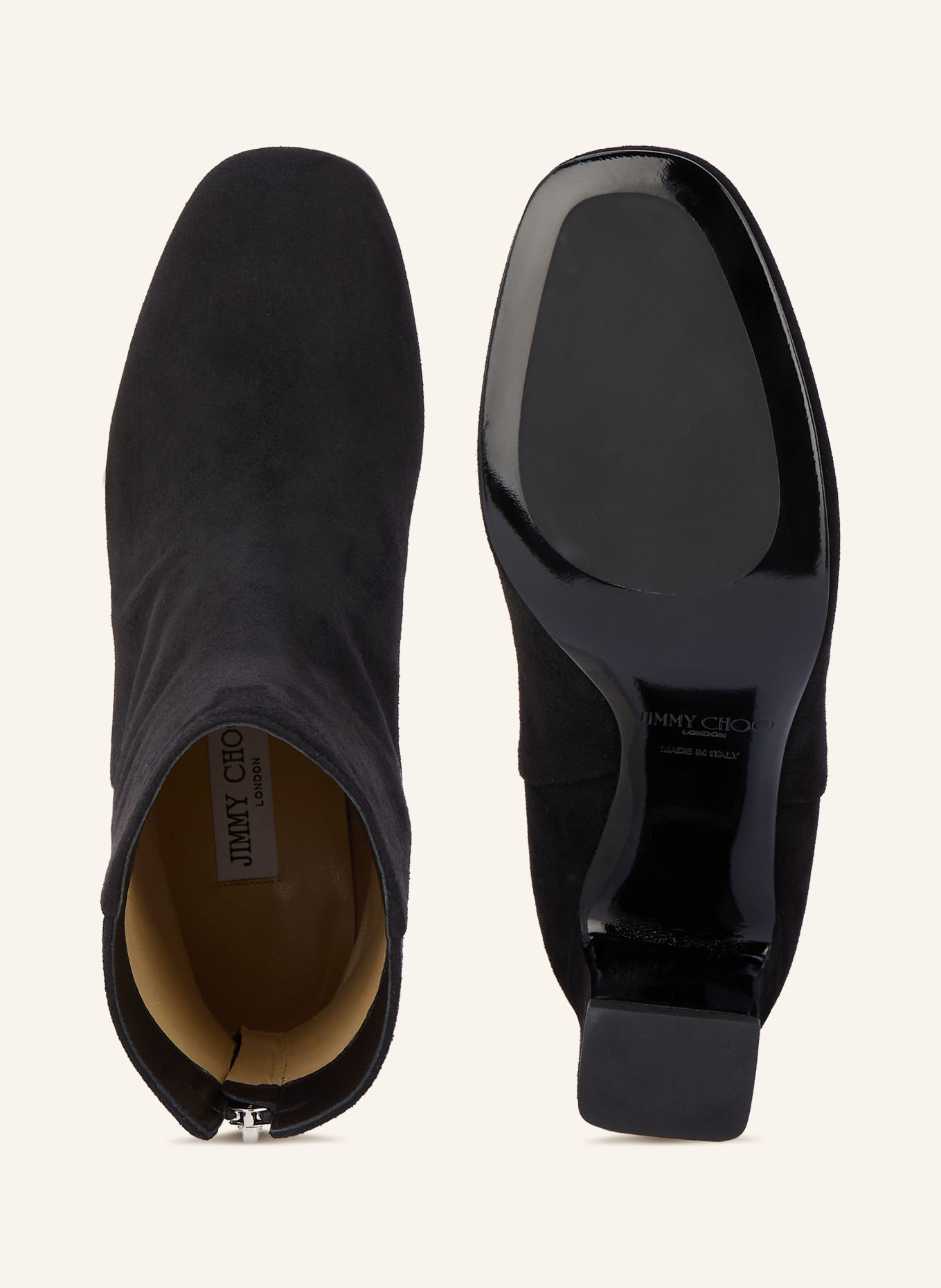JIMMY CHOO DAZE 65 Ankle boots: BLACK