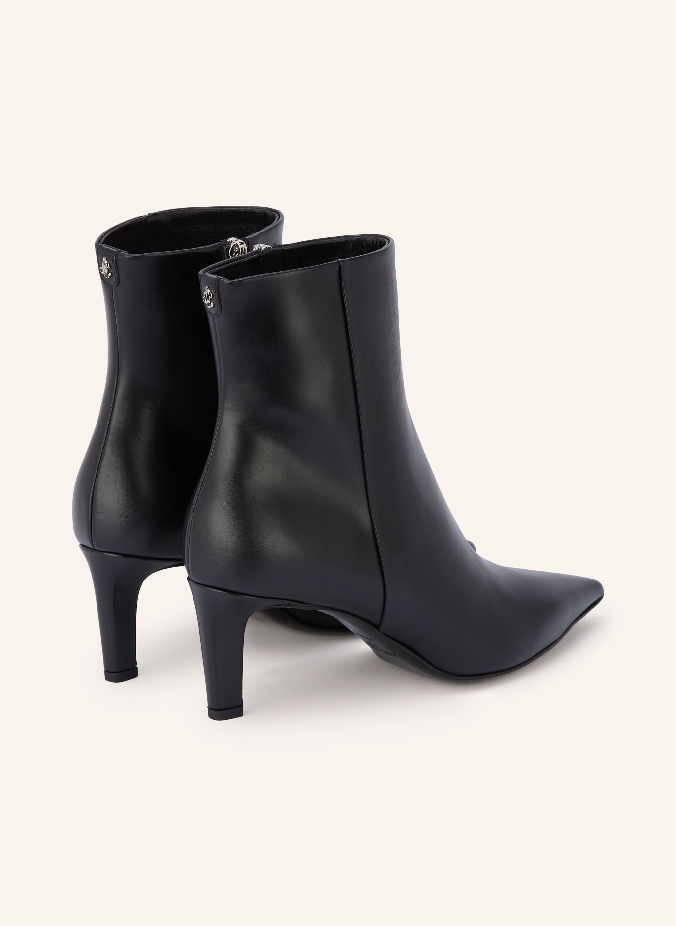 JIMMY CHOO FRANKIE 65 Ankle boots: BLACK