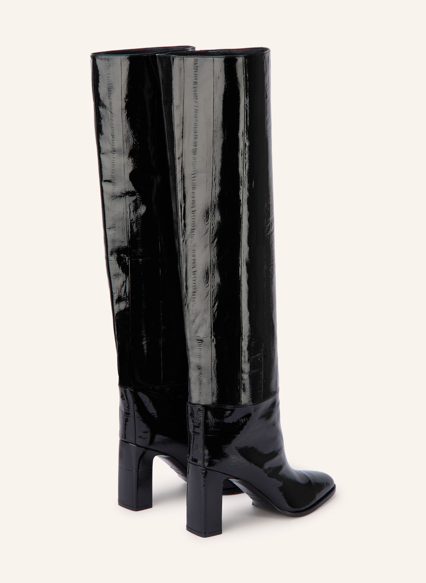 JIMMY CHOO Stiefel CALY 85: SCHWARZ