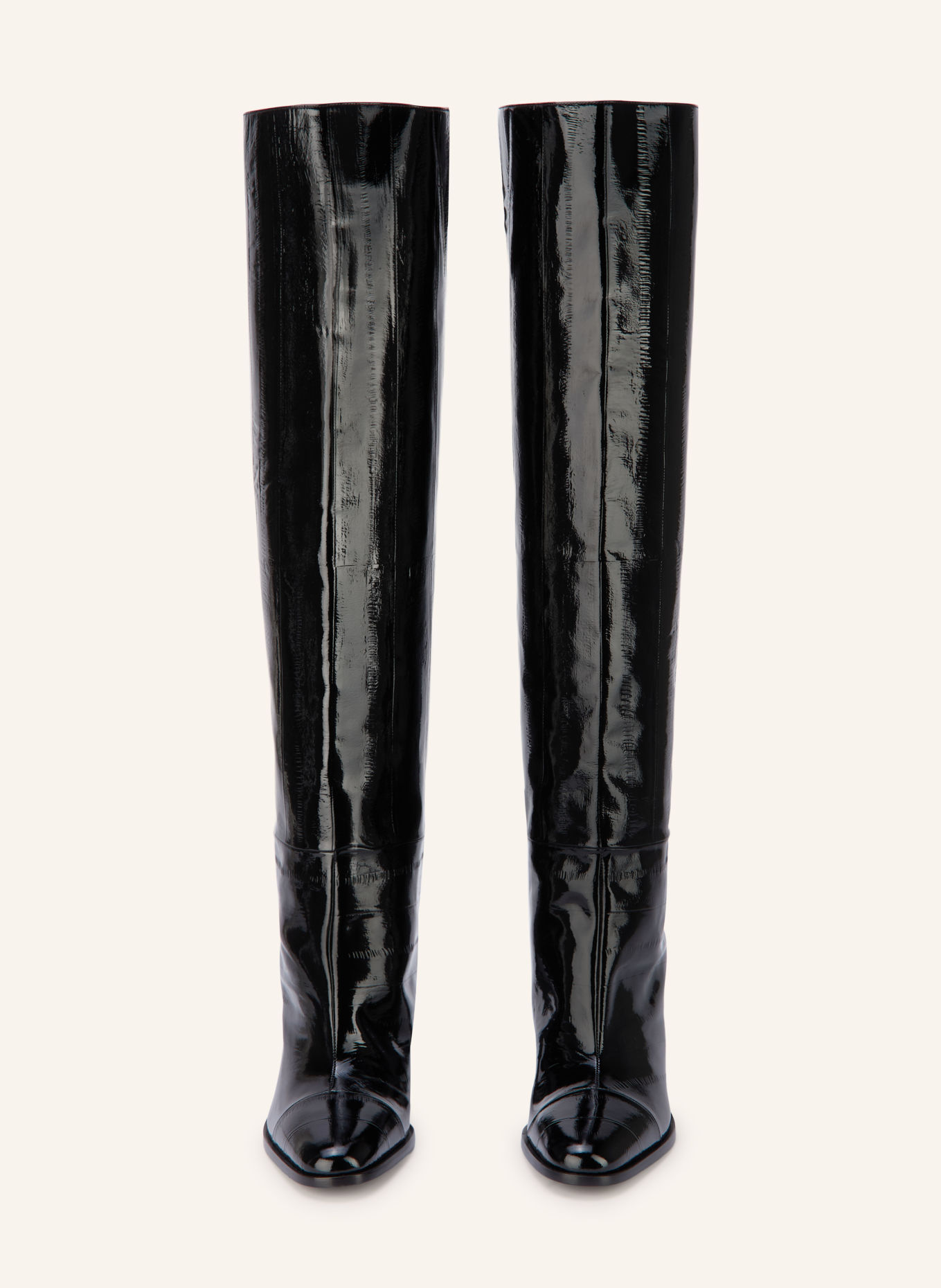 JIMMY CHOO Stiefel CALY 85: SCHWARZ
