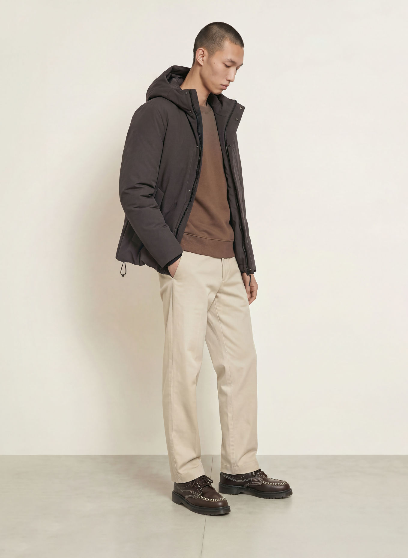 SAVE THE DUCK Jacke OBIONE: DUNKELBRAUN