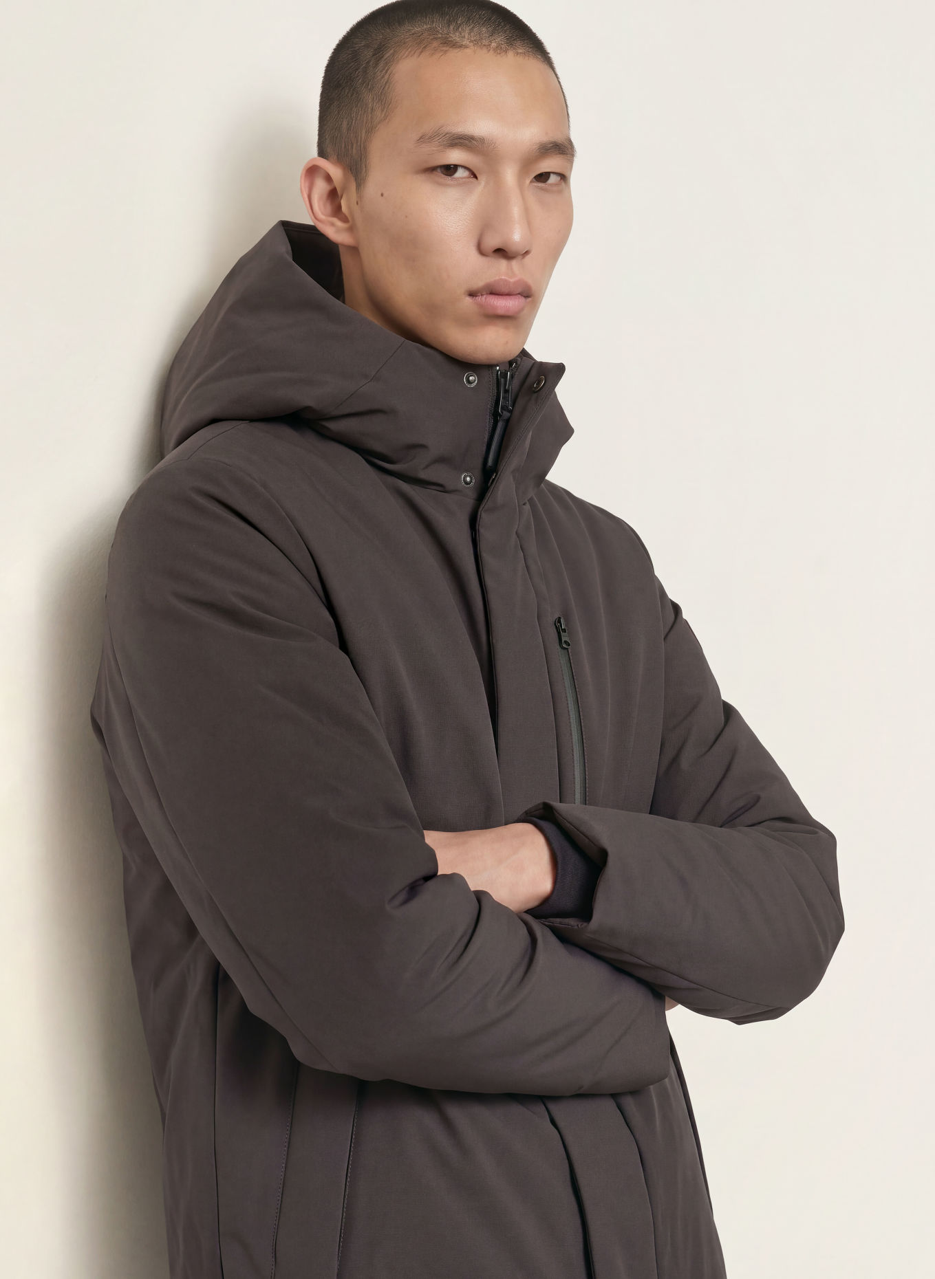 SAVE THE DUCK Jacke OBIONE: DUNKELBRAUN