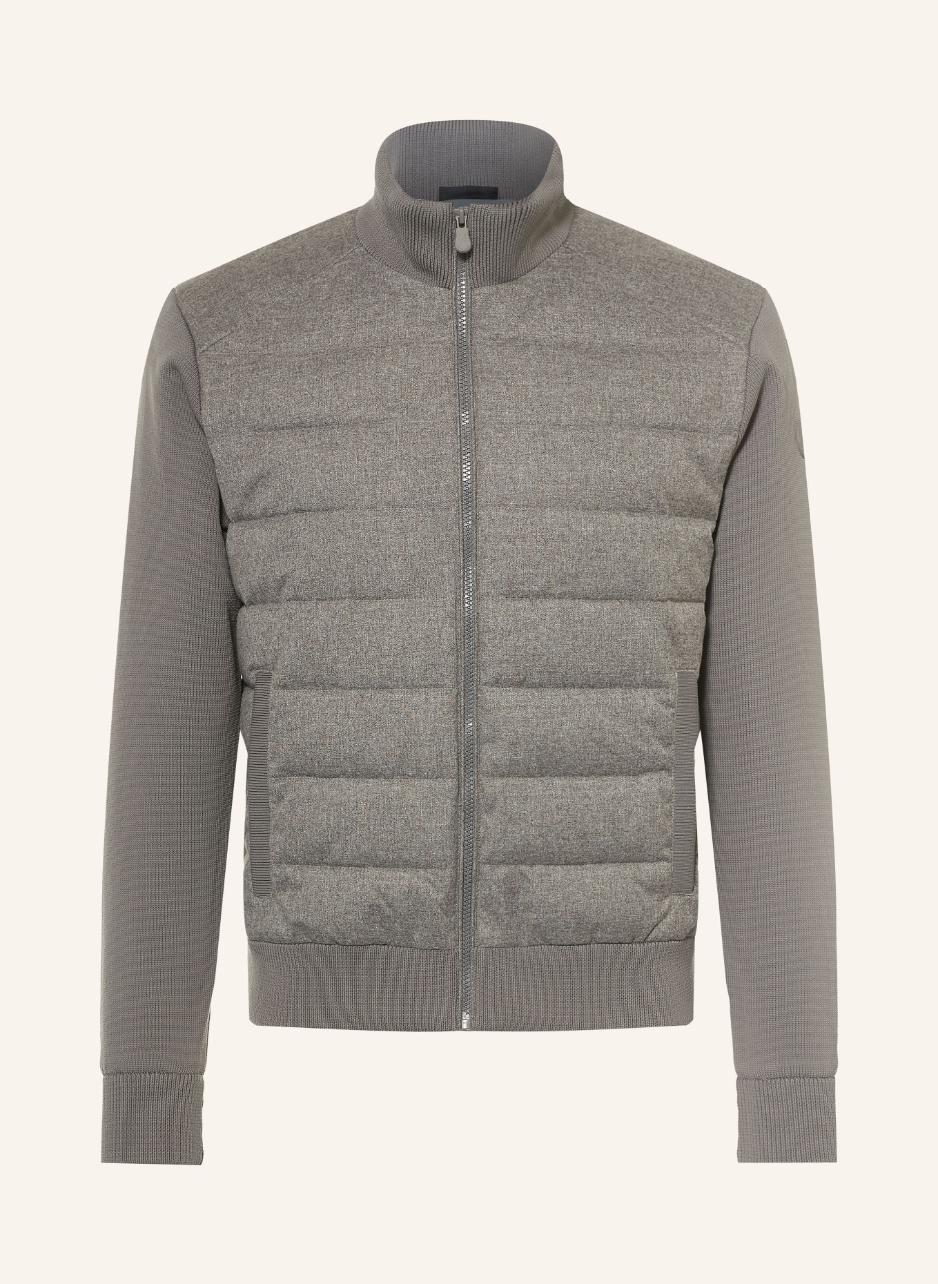 SAVE THE DUCK Steppjacke LASSE im Materialmix: GRAU