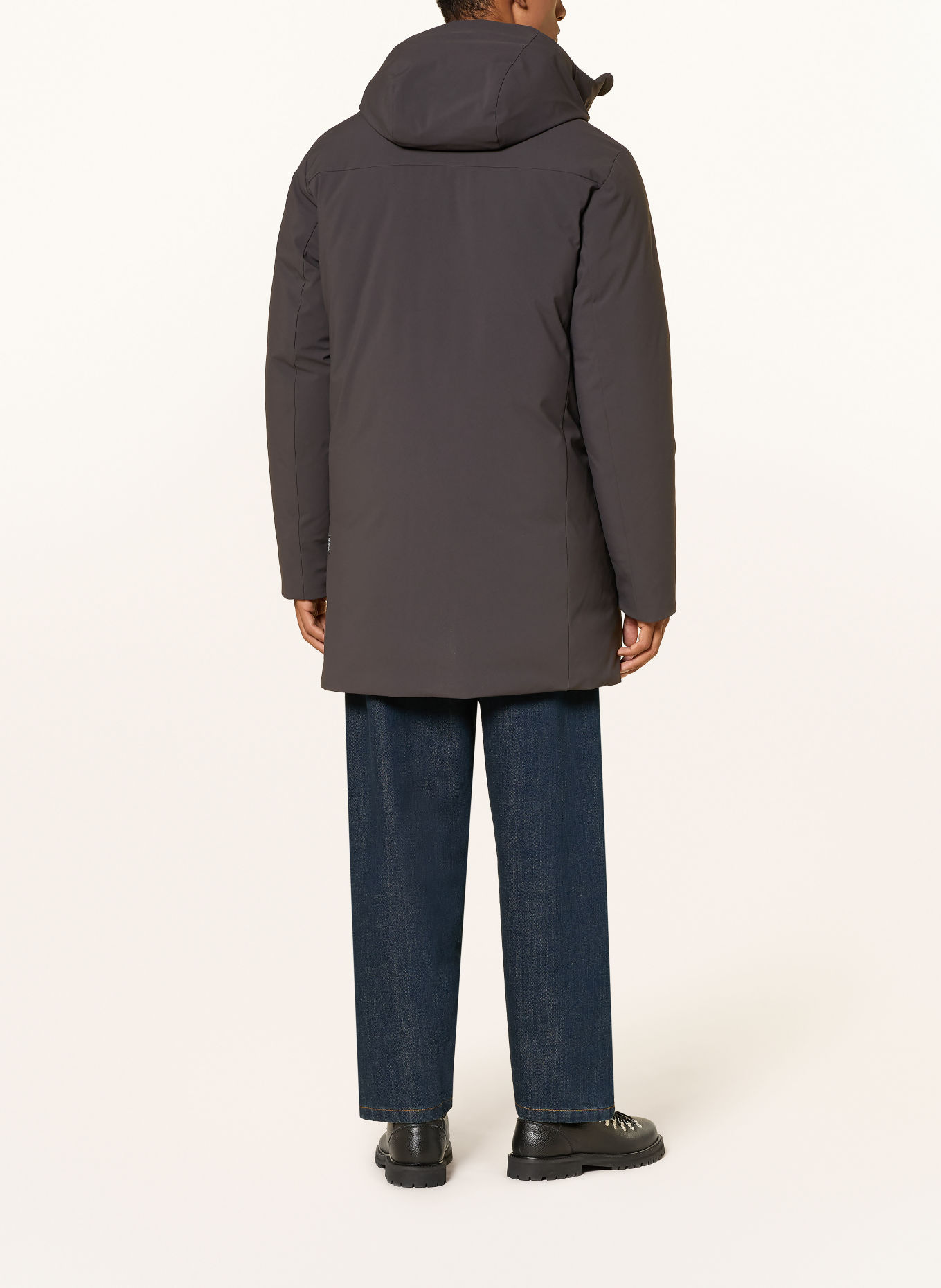 SAVE THE DUCK WILSON Parka: DARK BROWN