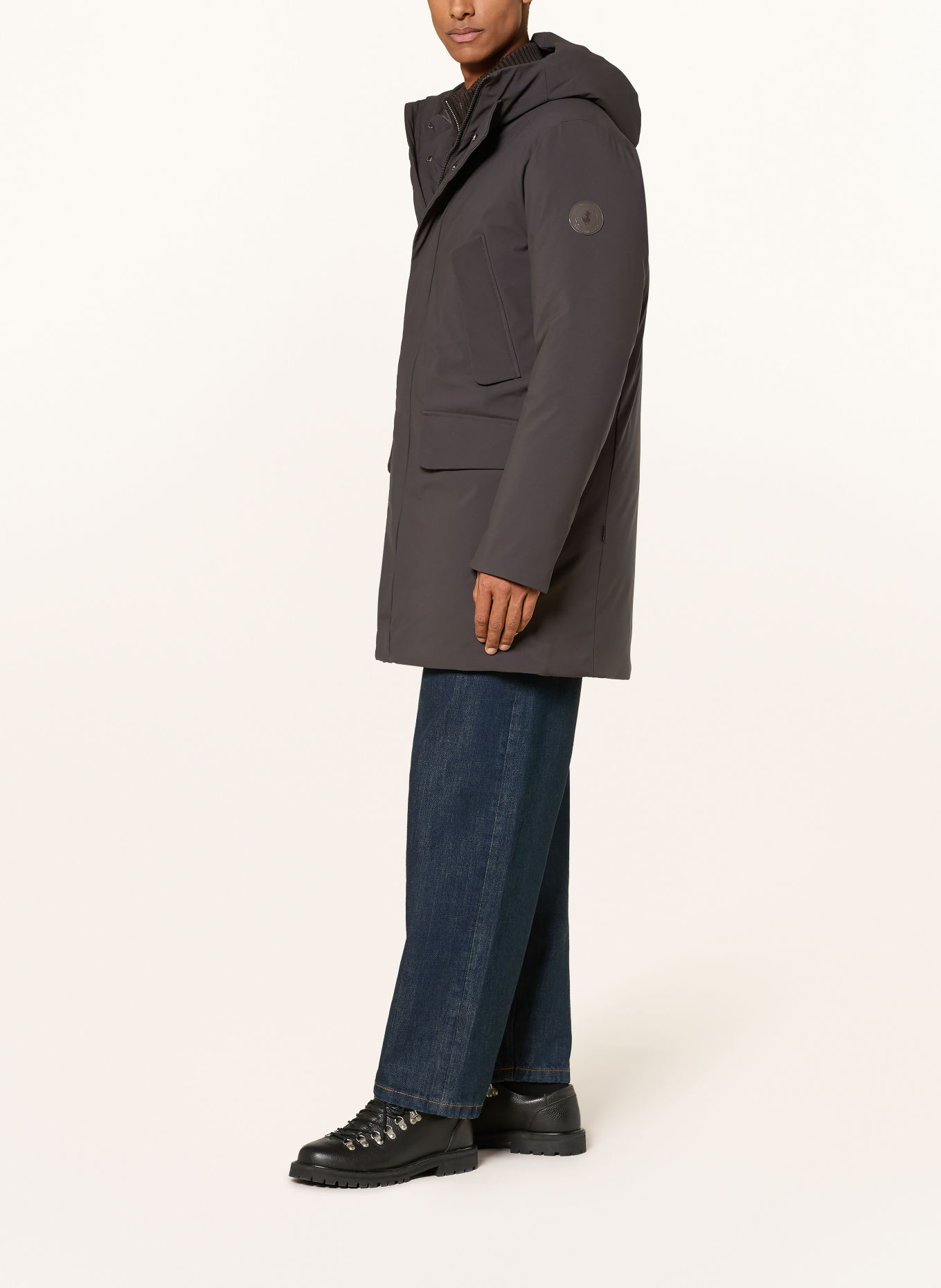 SAVE THE DUCK WILSON Parka: DARK BROWN