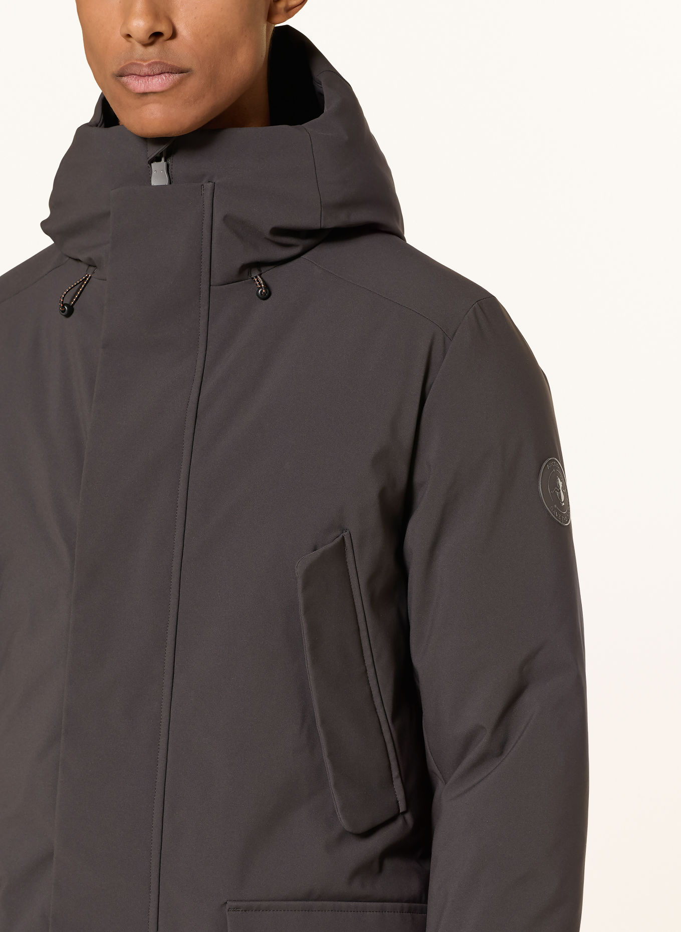 SAVE THE DUCK WILSON Parka: DARK BROWN