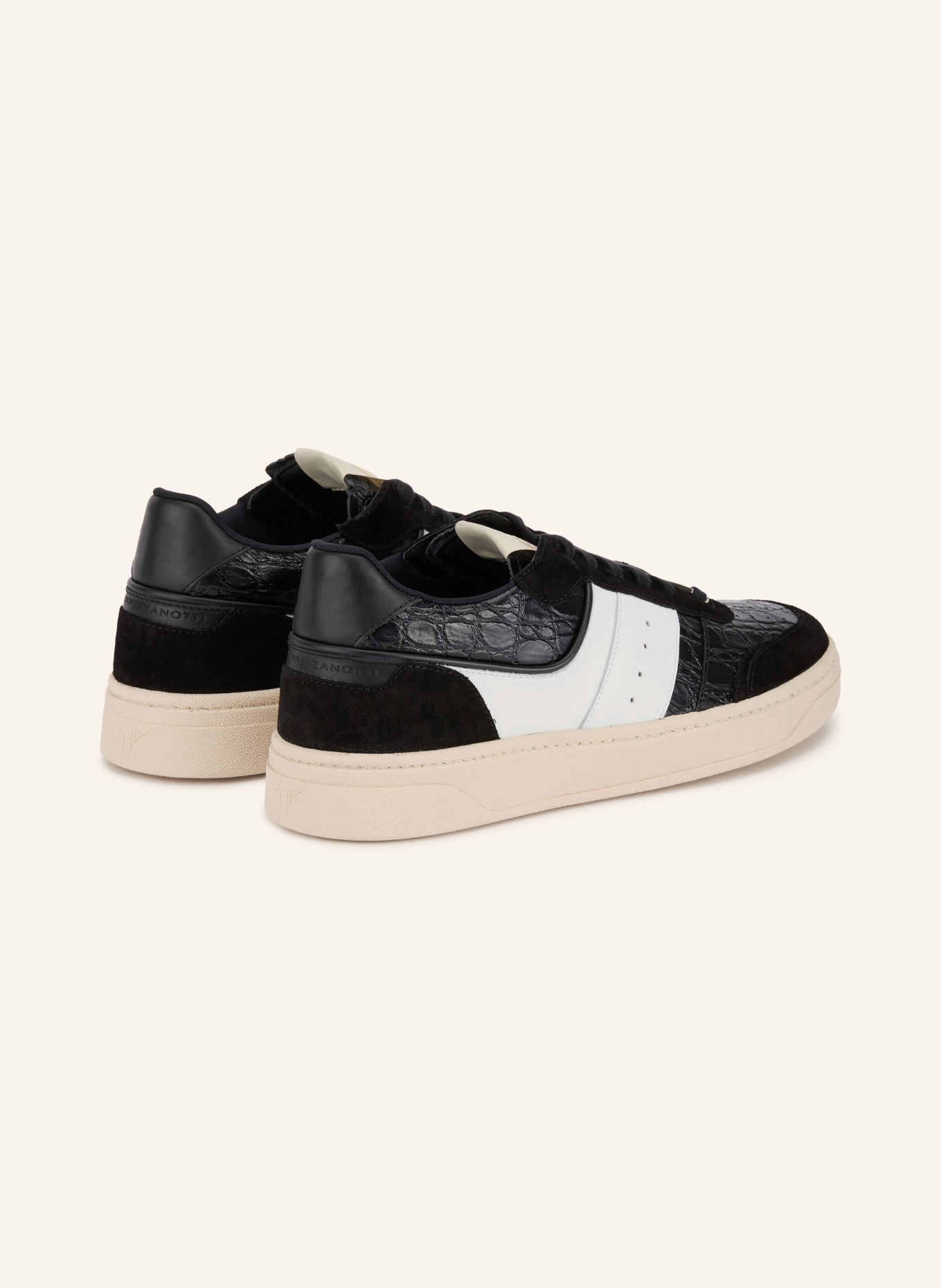 GIUSEPPE ZANOTTI DESIGN Sneakers: SORT / HVID