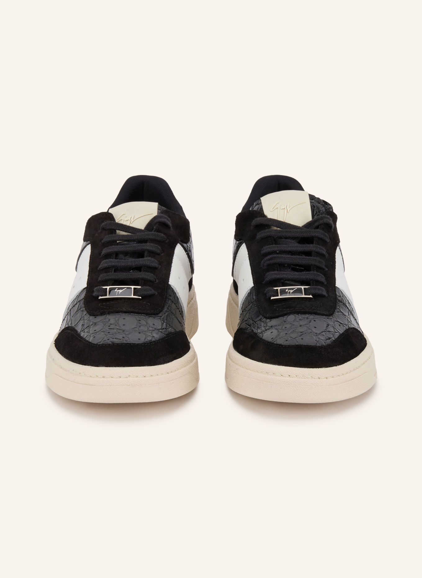 GIUSEPPE ZANOTTI DESIGN Sneakers: SORT / HVID