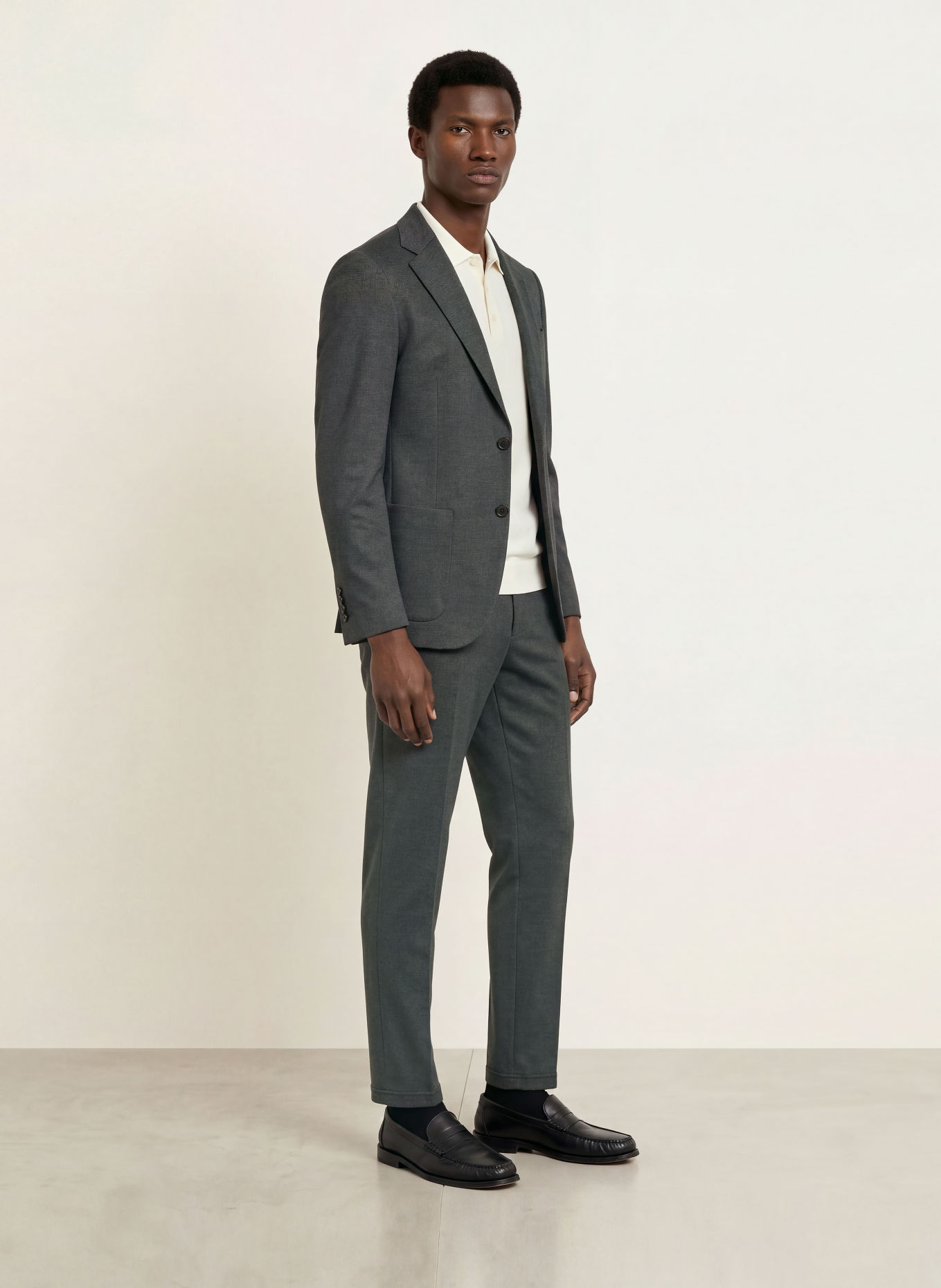 STRELLSON ARNDT-colbert, slim fit: 309 Dark Green 309
