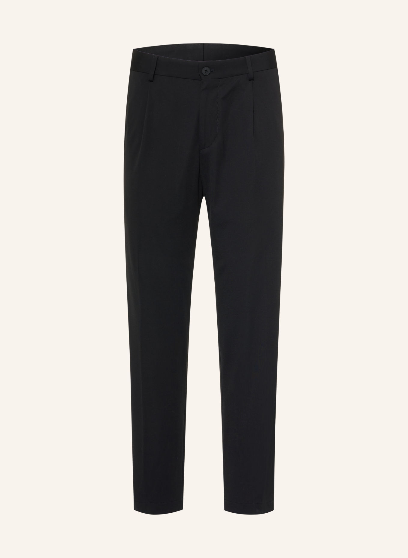STRELLSON Anzughose LOIS4 Relaxed Fit aus Jersey: 001 Black 001