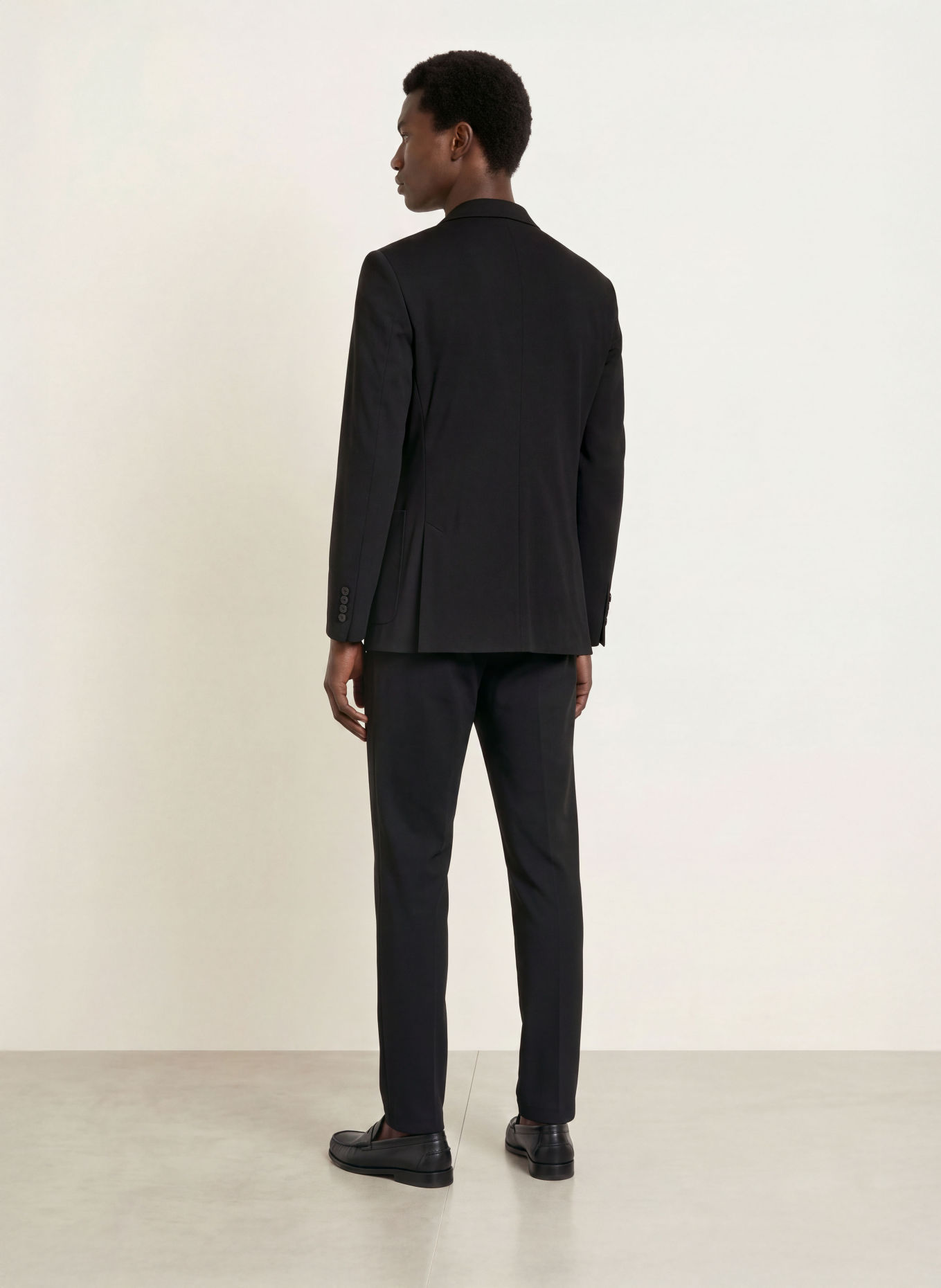 STRELLSON Anzughose LOIS4 Relaxed Fit aus Jersey: 001 Black 001