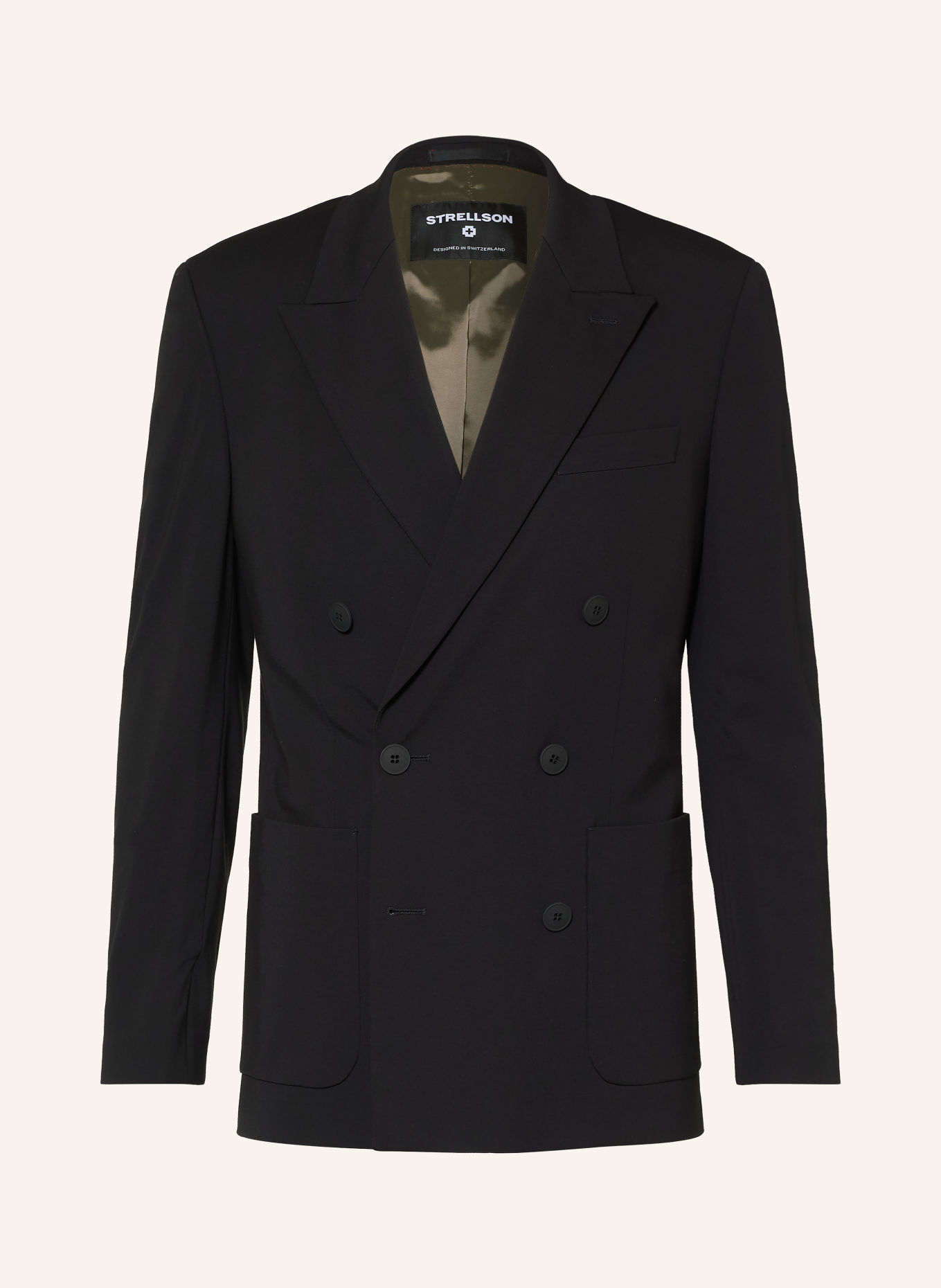 STRELLSON Anzugsakko ASHTON Slim Fit: 001 Black 001