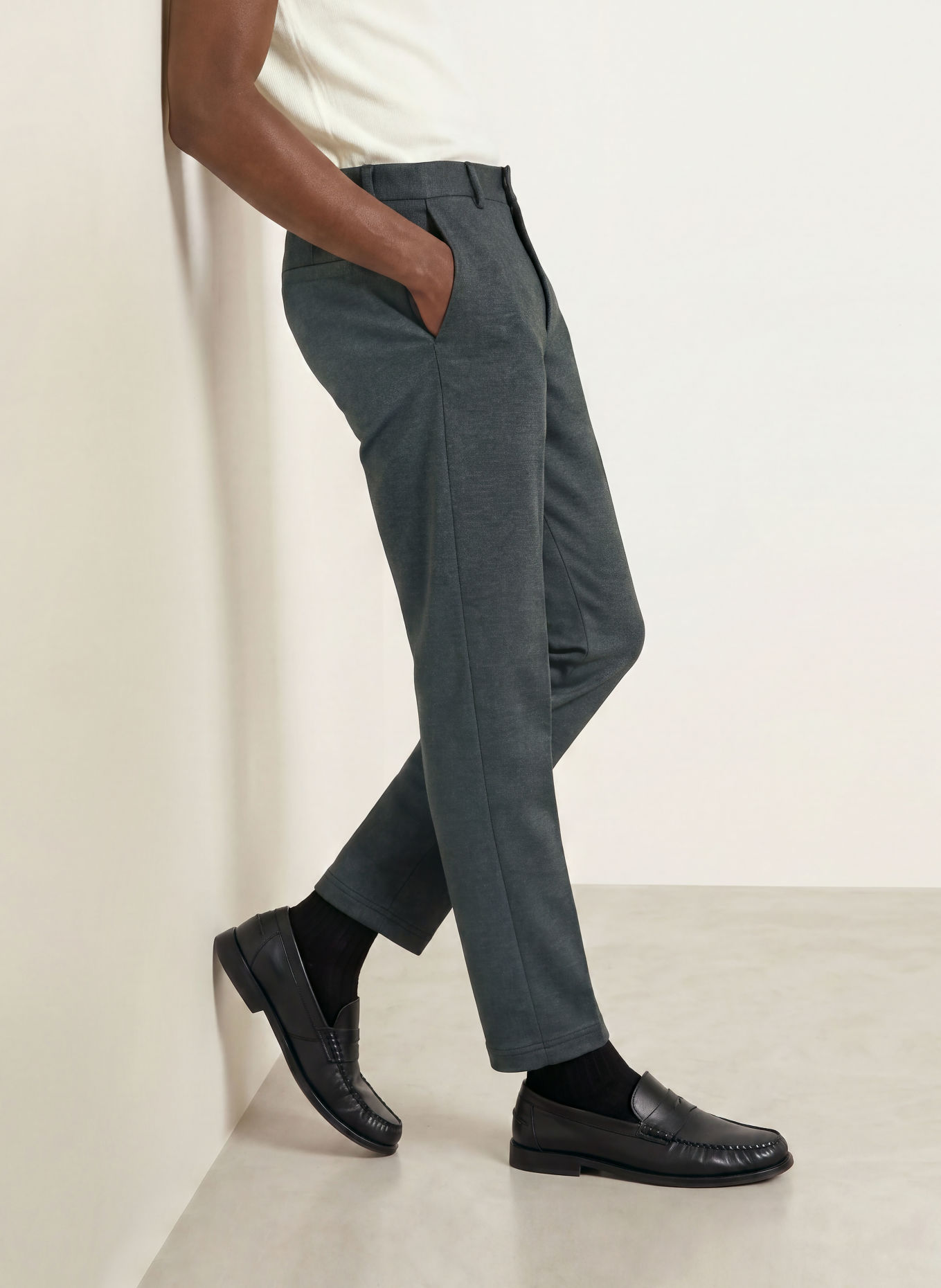 STRELLSON Pantalon TIUS Slim Fit: 309 Dark Green 309