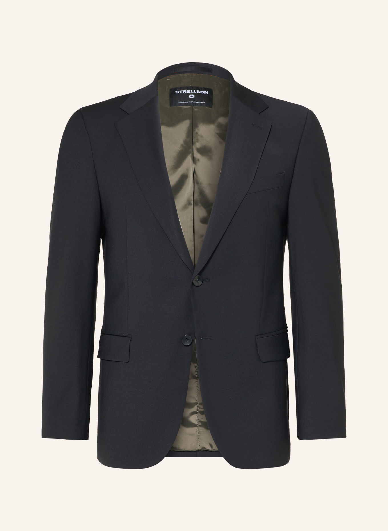 STRELLSON ALZER4 Slim Fit Suit Jacket: 001 Black 001