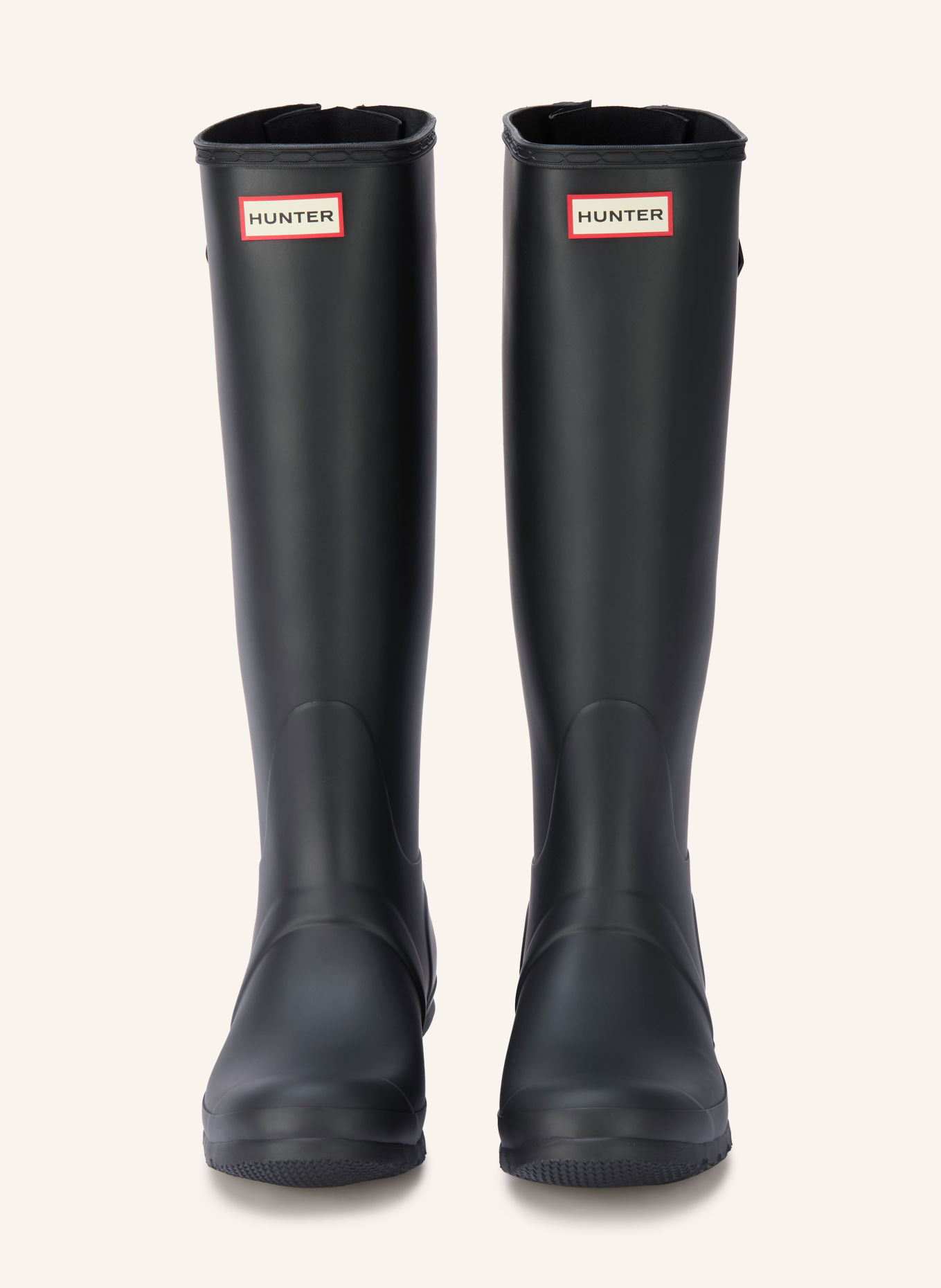 HUNTER Bottes de pluie ORIGINAL TALL: NOIR