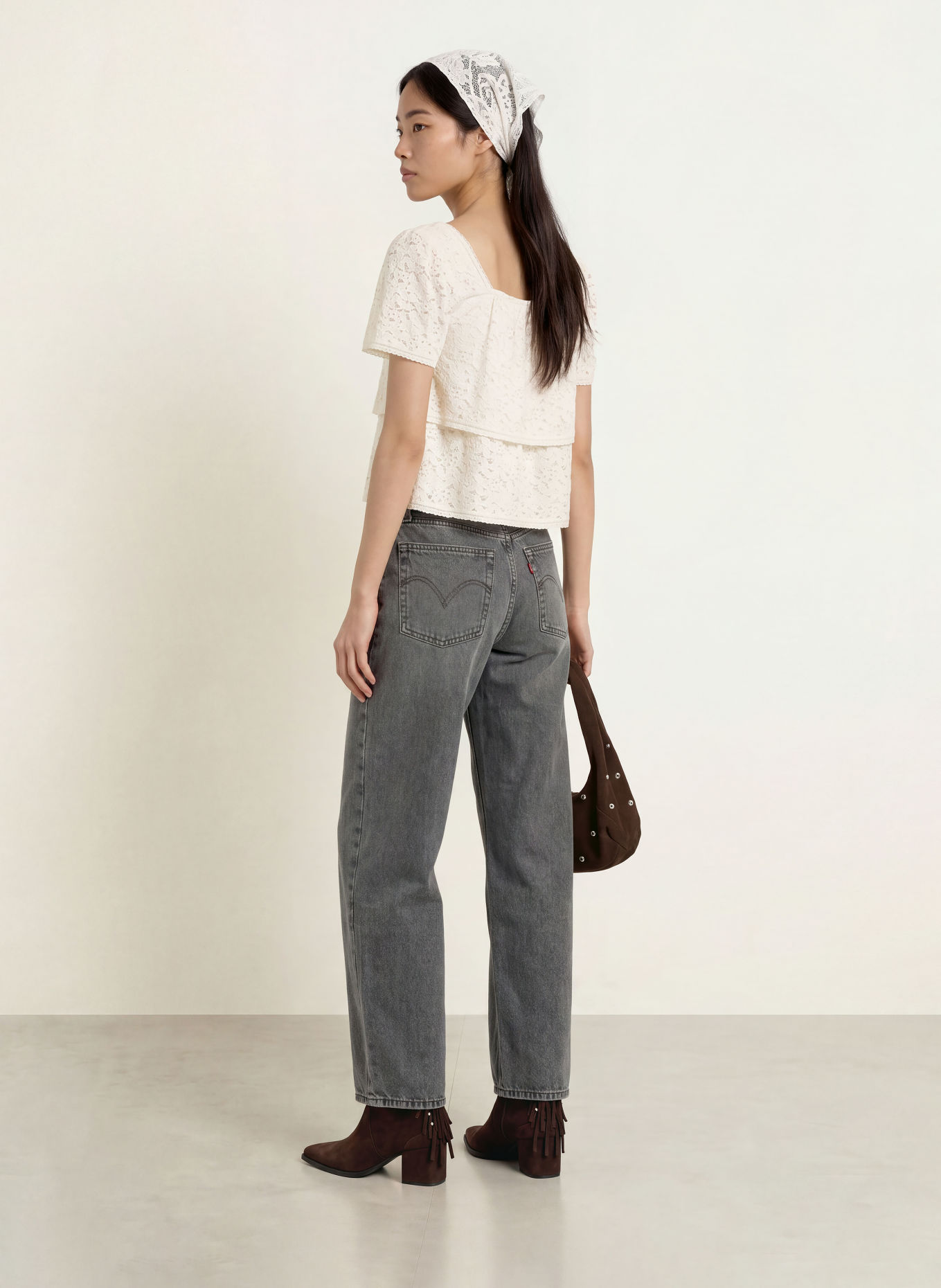 Levi's® Barrel-leg jeans: 02 Med Indigo - Worn In