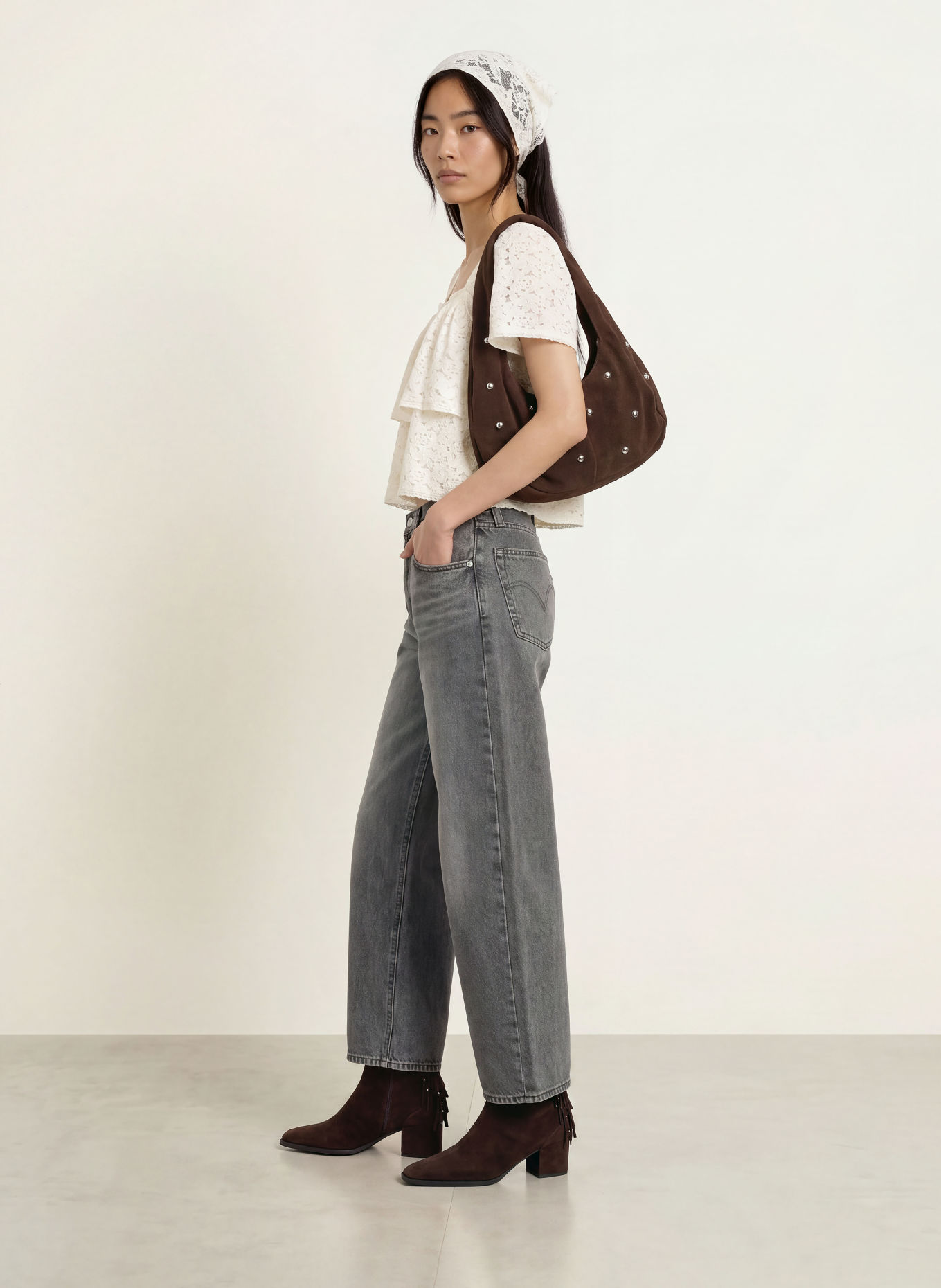 Levi's® Barrel-leg jeans: 02 Med Indigo - Worn In