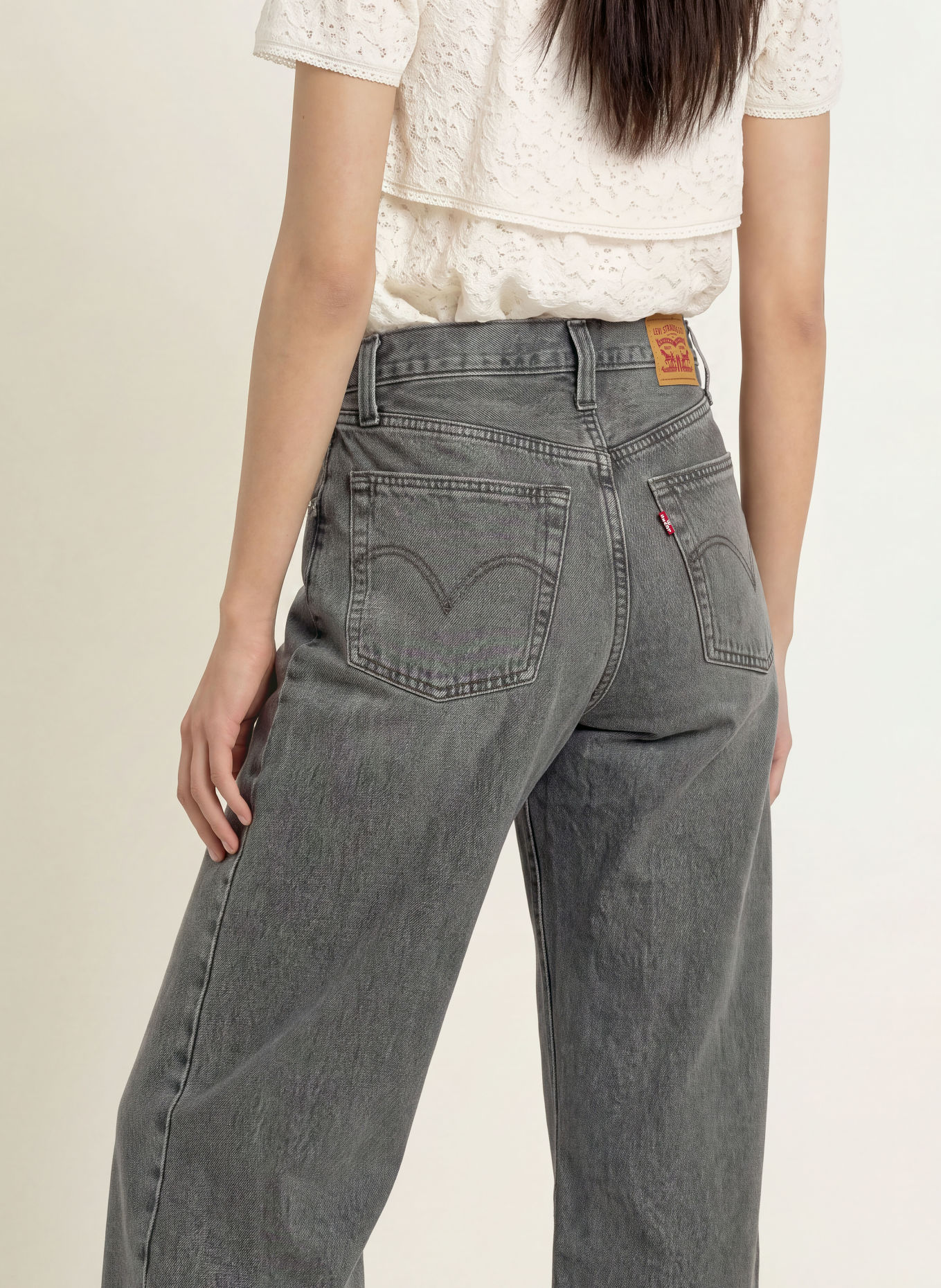 Levi's® Barrel-leg jeans: 02 Med Indigo - Worn In