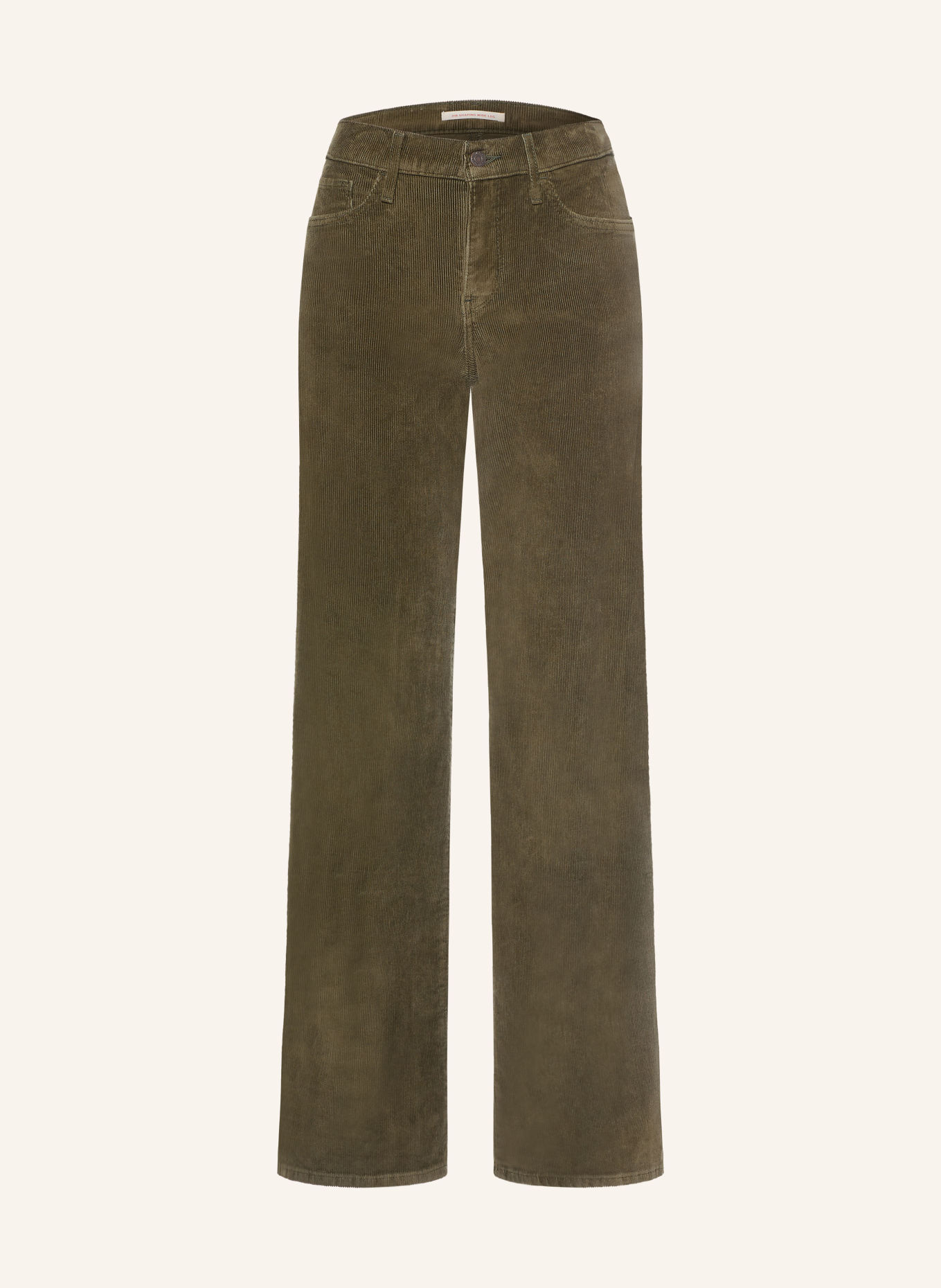 Levi's® Cordbroek 318 SHAPING WIDE LEG: OLIJF