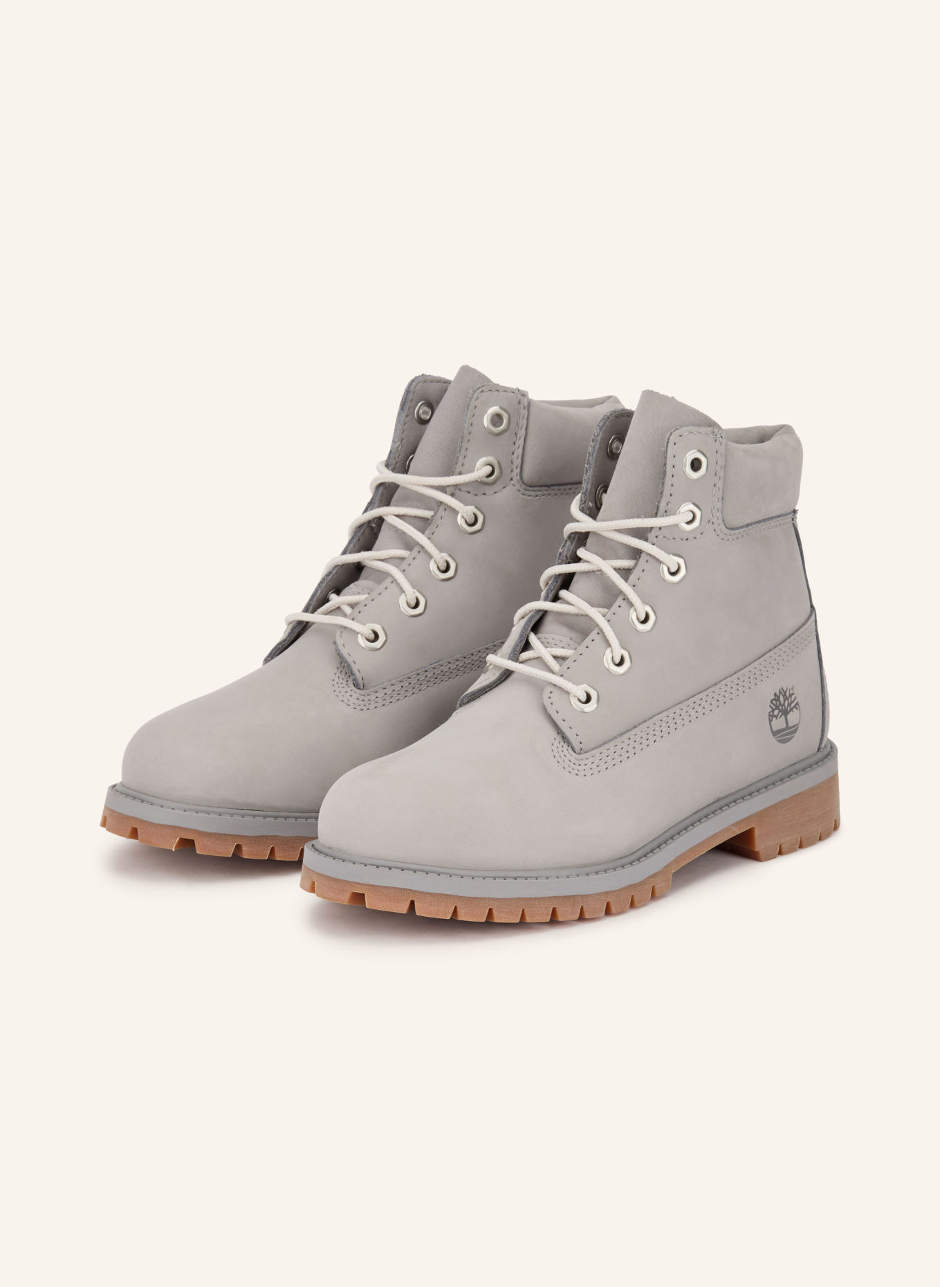 Timberland Schnürboots PREMIUM 6 INCH: HELLGRAU